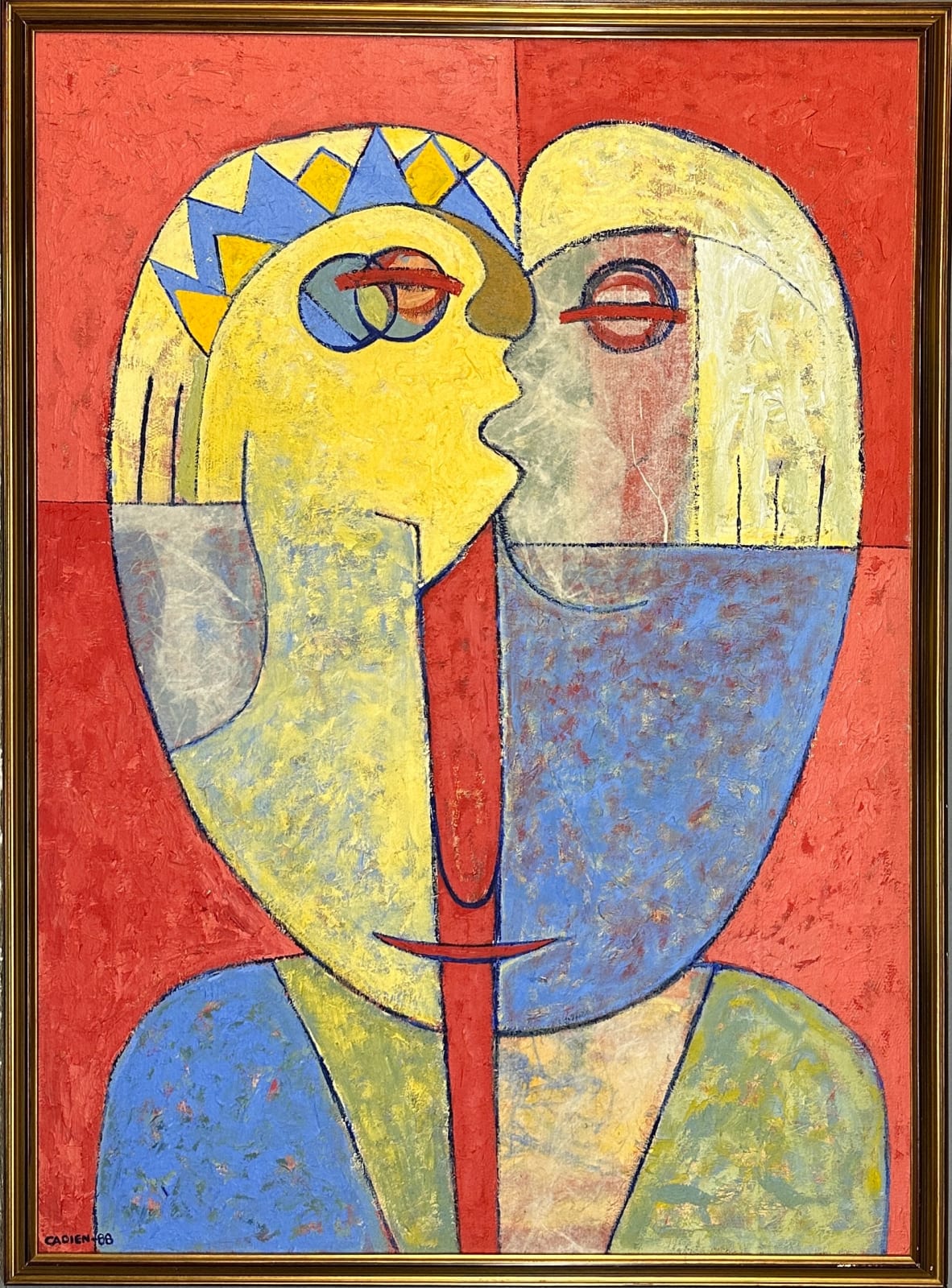 Eric Cadien, The Kiss, 1988
