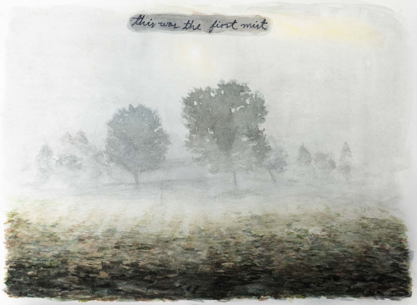 Jorge Rios, This Was the First Mist, 2020