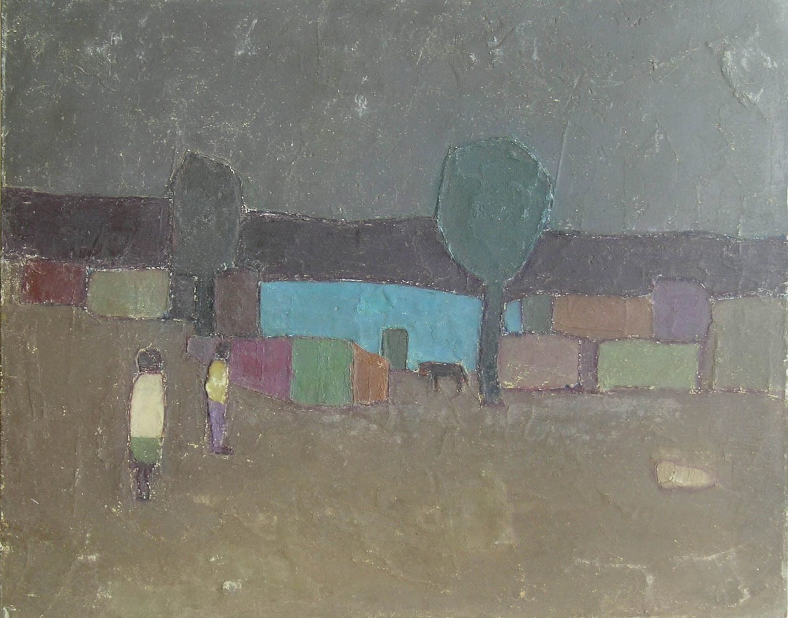 Manuel REYNA, Chicos en el Caserio, 1968