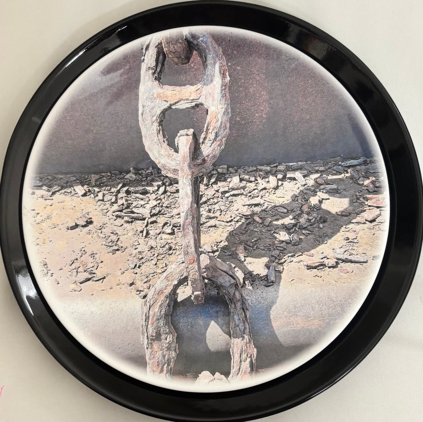 Jose Toirac, Solve et Coagula (ceramic plates), 2012