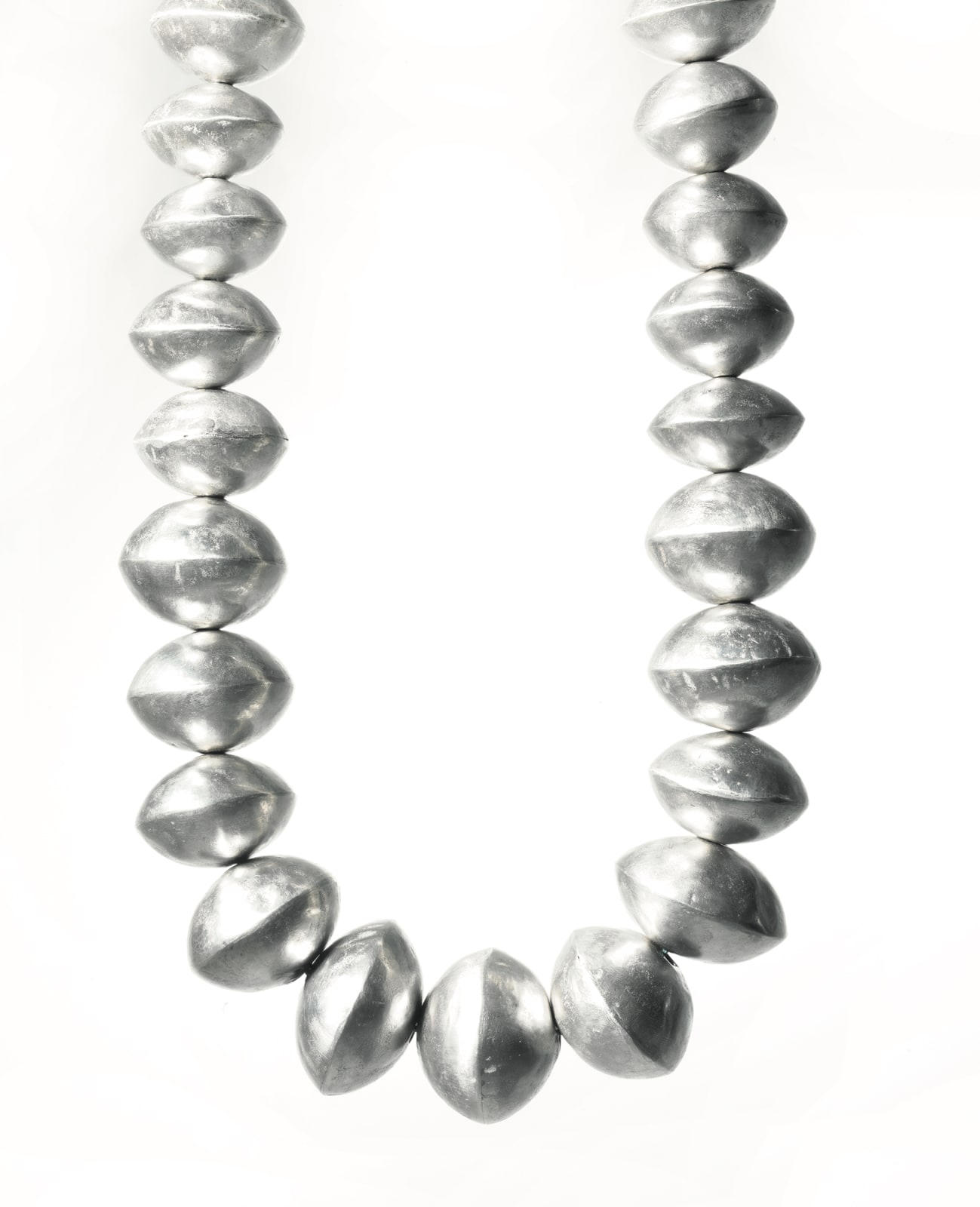 Breon O'Casey, Large Silver Ball Necklace, 1980