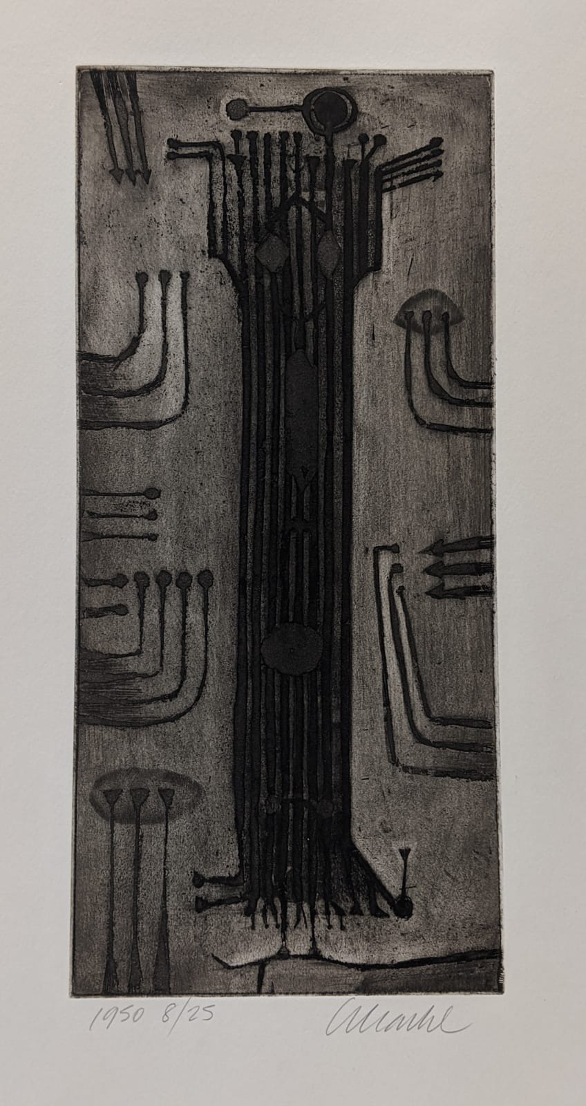 Geoffrey Clarke, Man (vertical format) (69), 1950