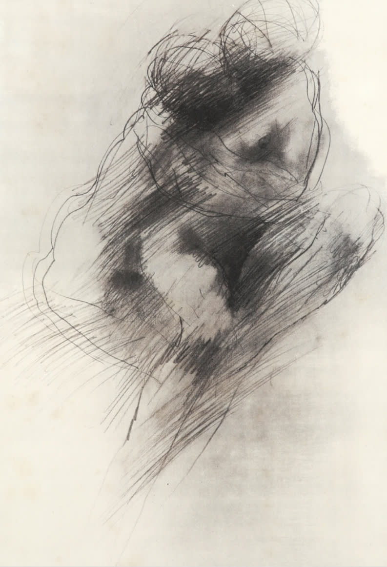 Ralph Brown, Couple Embracing, 1978