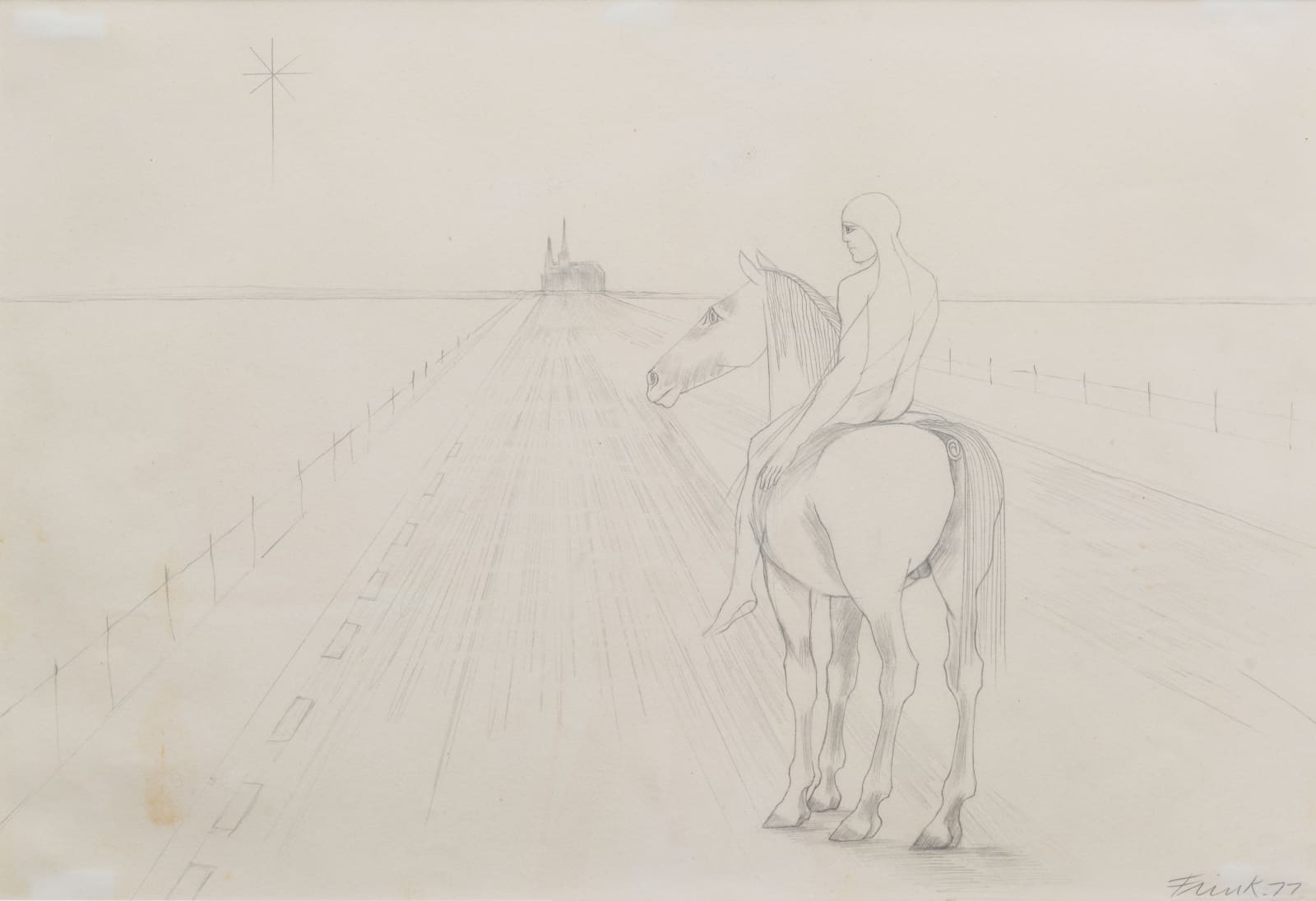 Elisabeth Frink, On the Road to Chartres, 1977