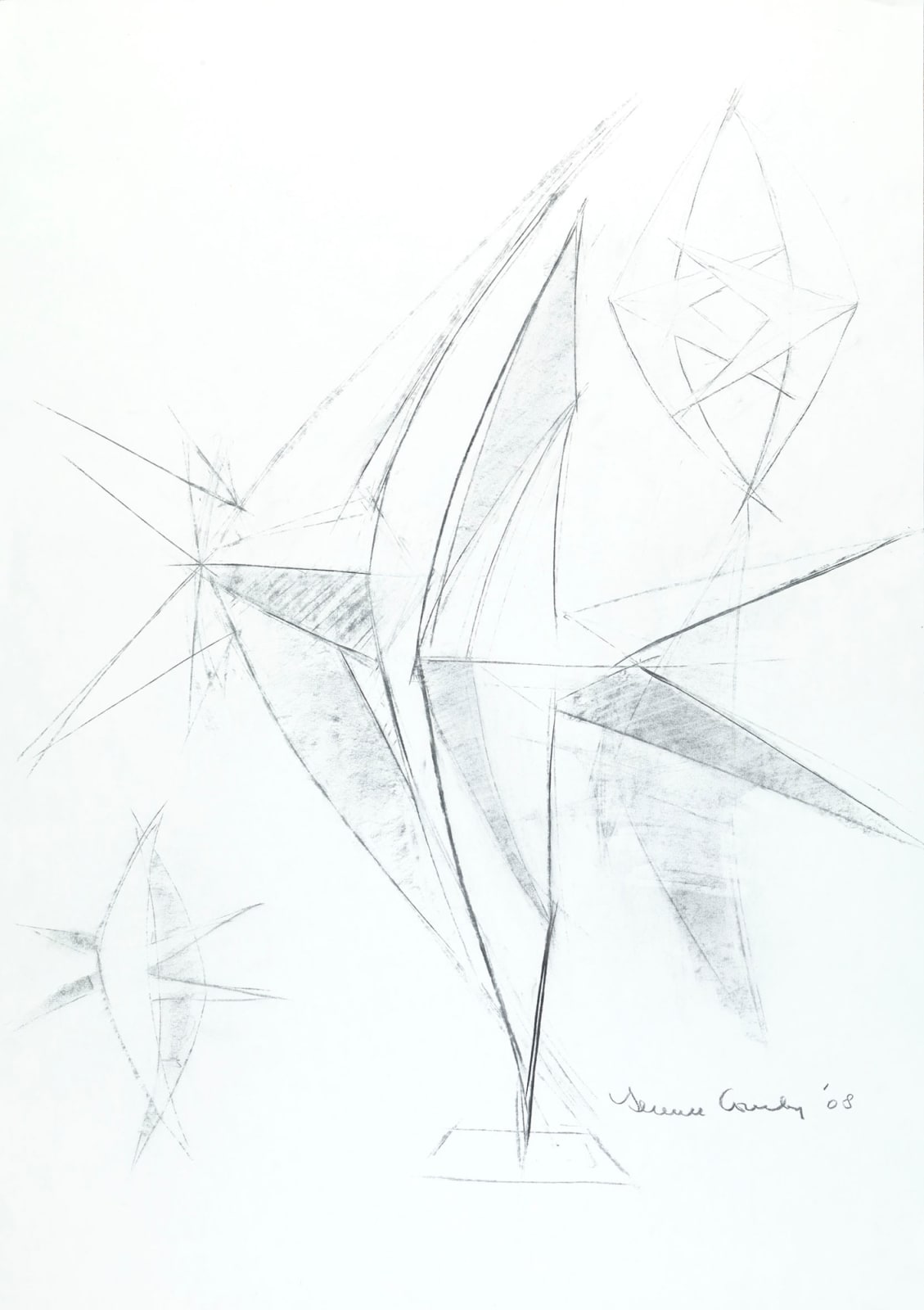 Terence Coventry, Study for Swallow Form, 2008