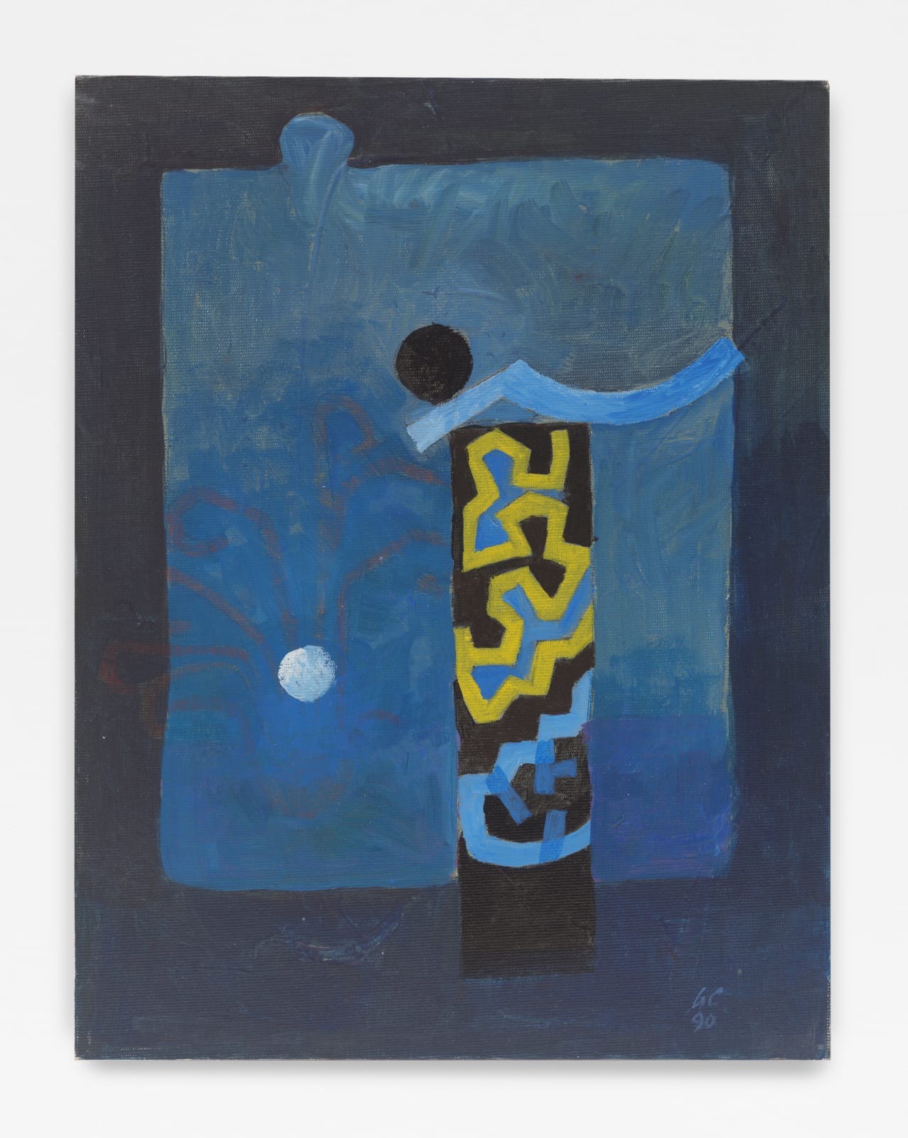 Geoffrey Clarke, Sketch for Extension (Witness), 1990