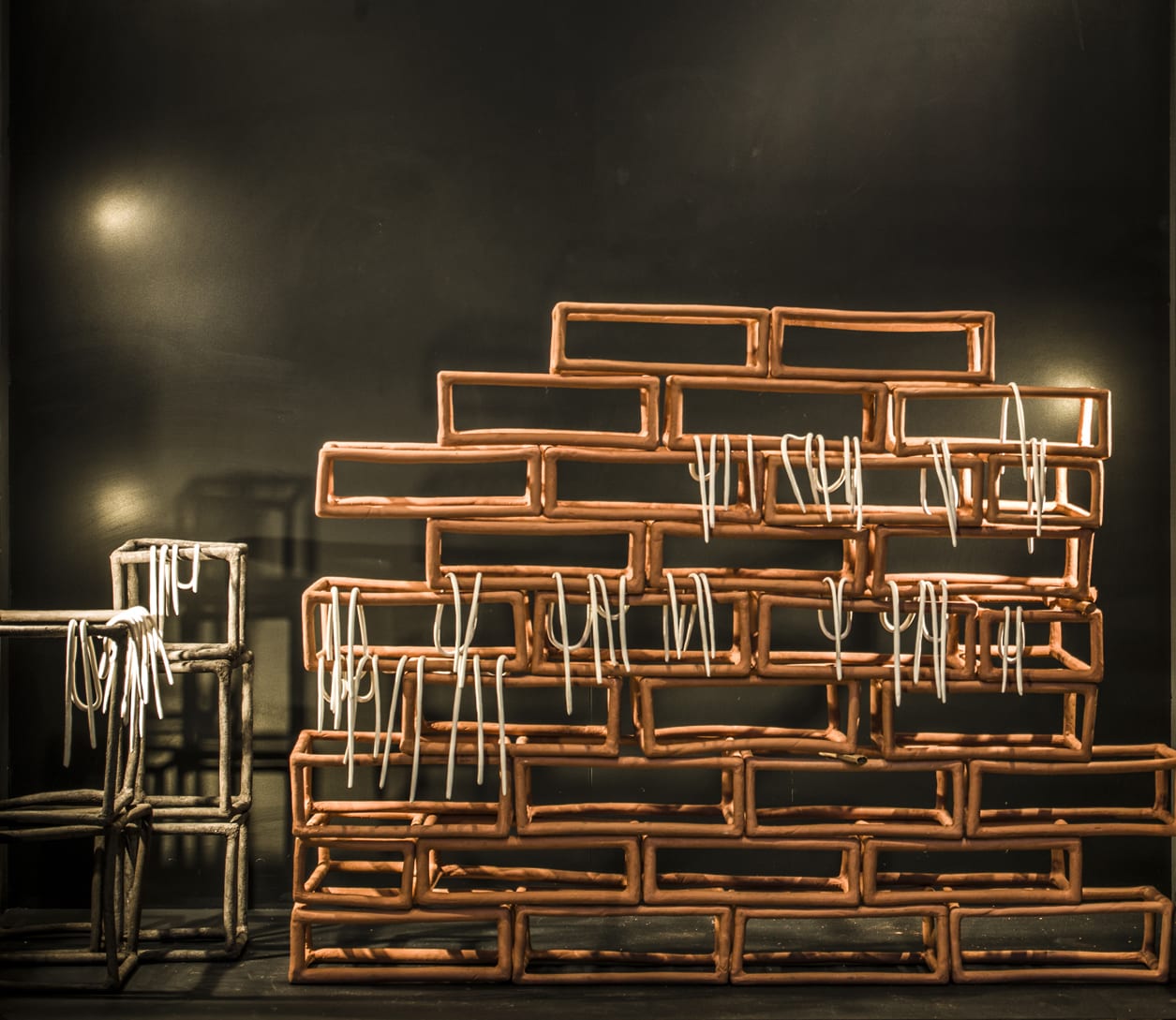 Almuth Tebbenhoff, Who Will Buy My Dark Dark World: The Brick Harbourwall, 2020