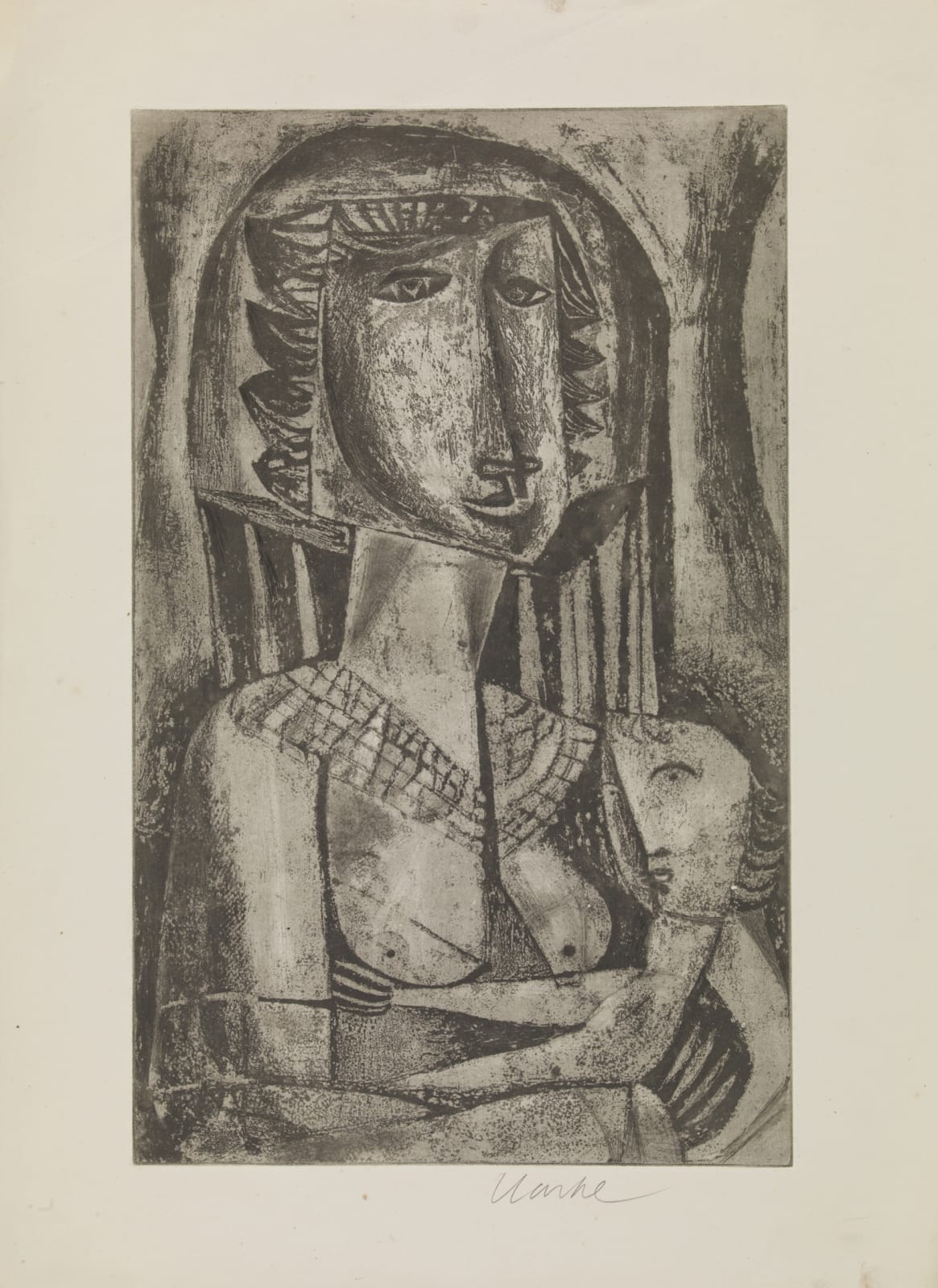 Geoffrey Clarke, Mother and Child (25), 1949