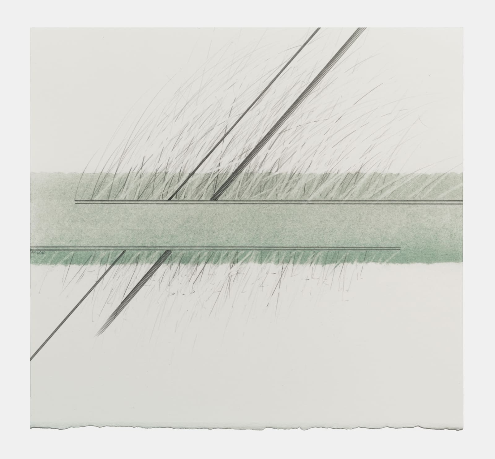 Ann Christopher RA, The Lines of Time 23, 2014-16