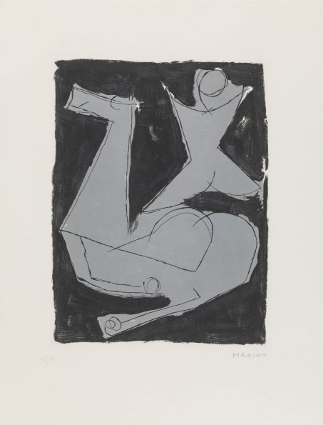 Marino Marini, Warrior (Guerriero), 1968