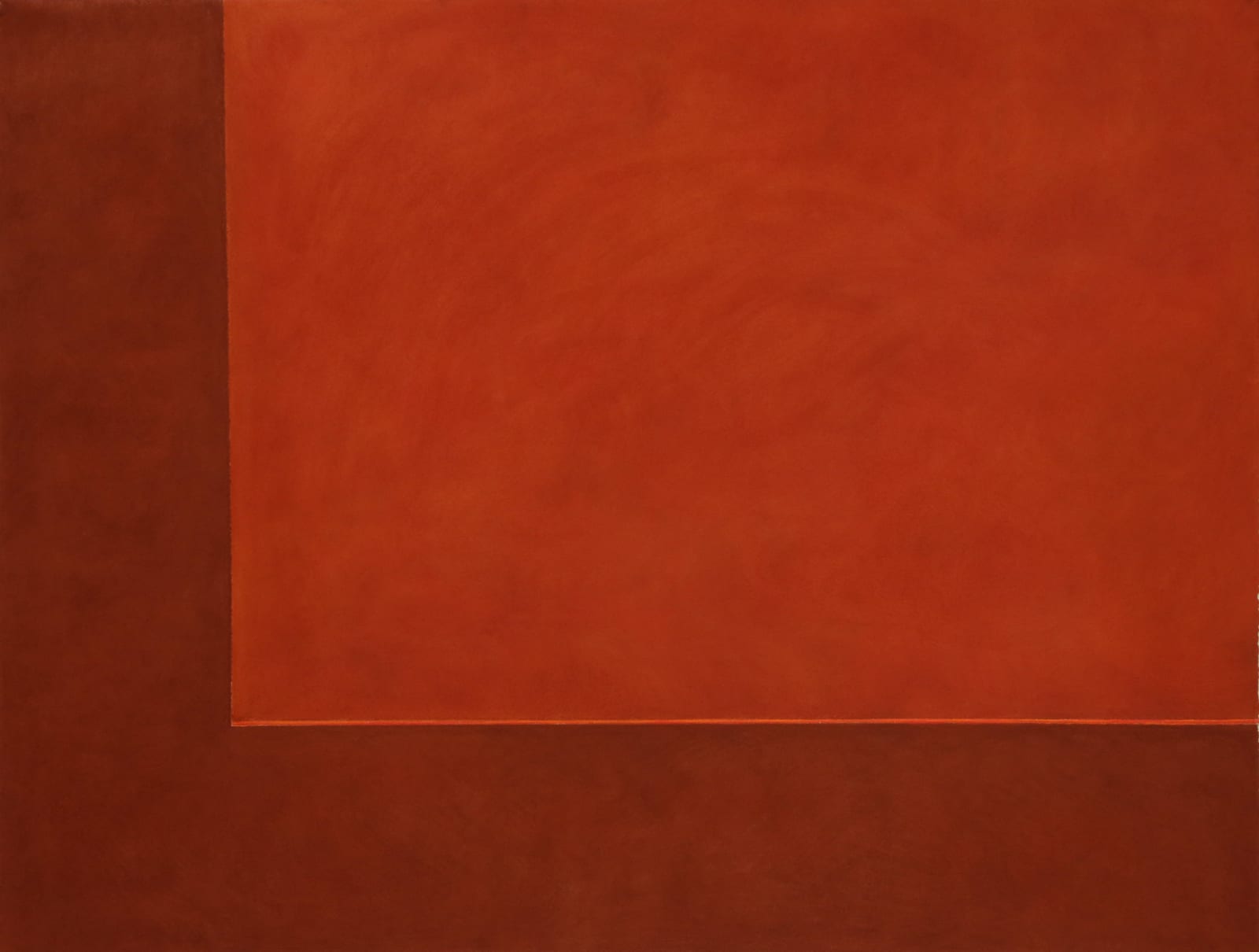 Julie Brook, Pigment Drawing 1, Series 1, 2012