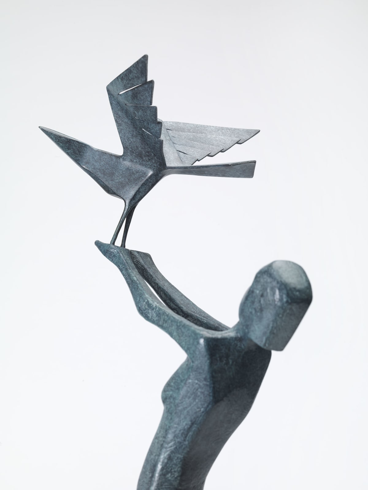 Terence Coventry, Woman Releasing Bird, 2014