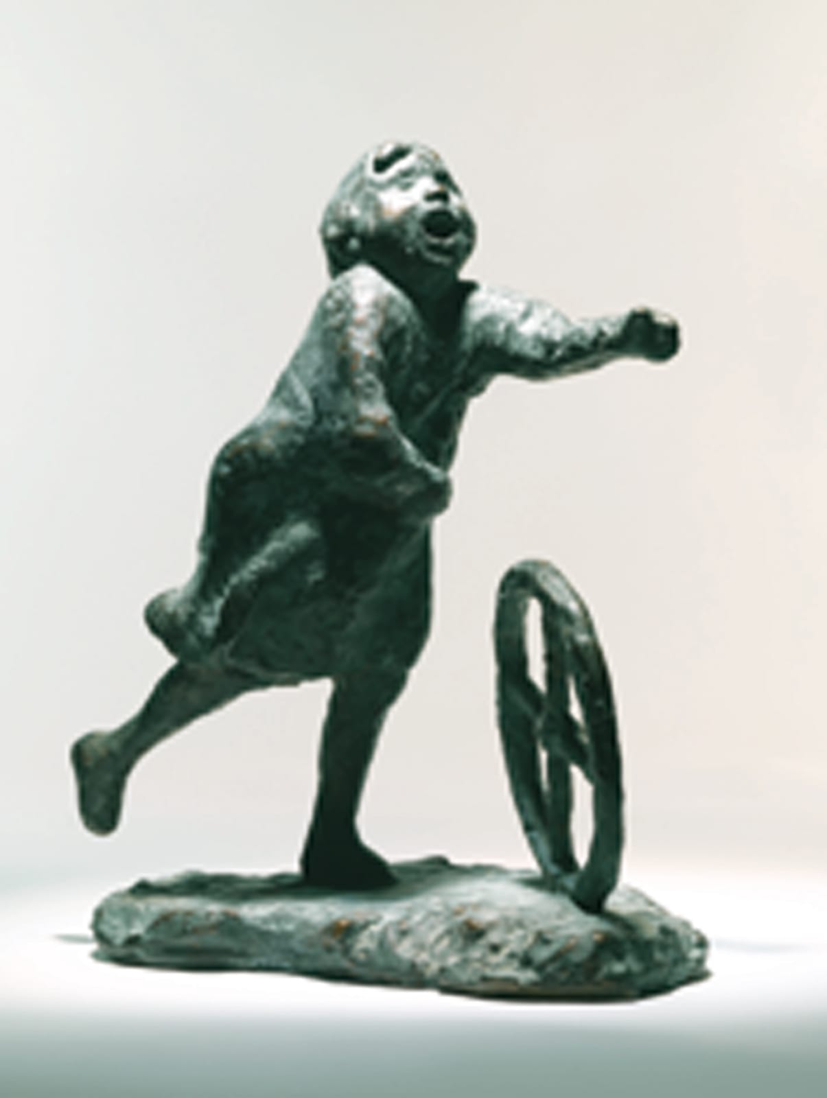 Ralph Brown, Running Girl With a Wheel, 1954
