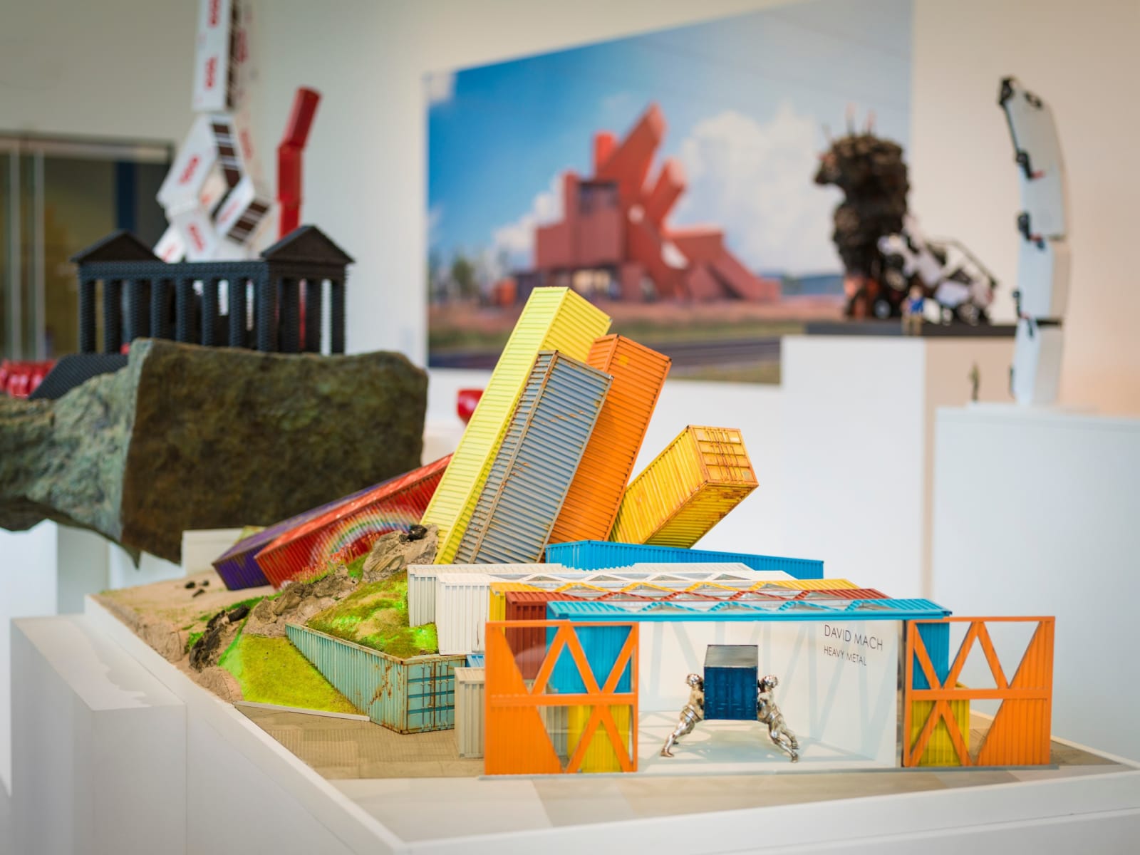 David Mach RA, Mach1 Maquette, 2022