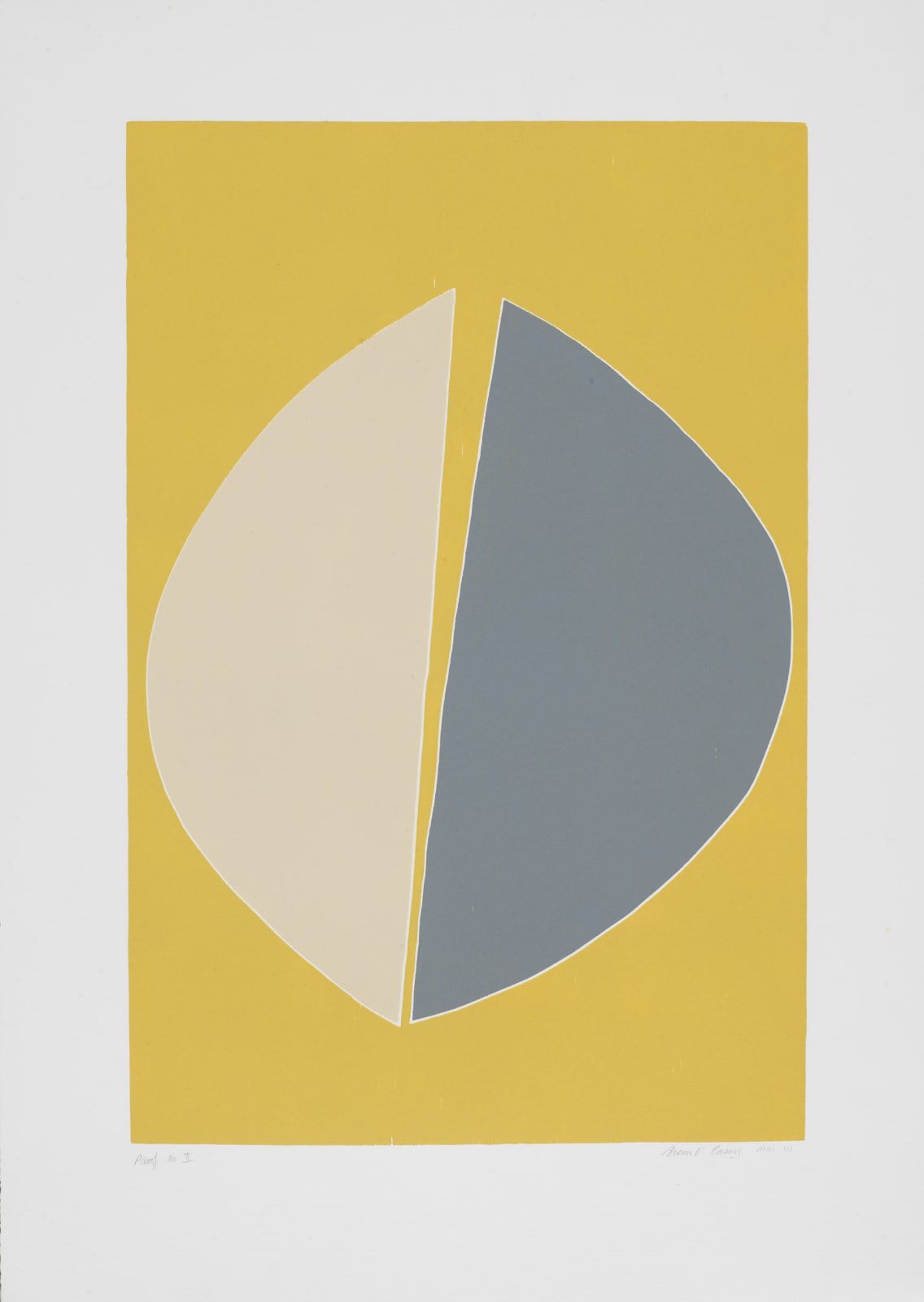 Breon O'Casey, Yellow and Grey, 2003