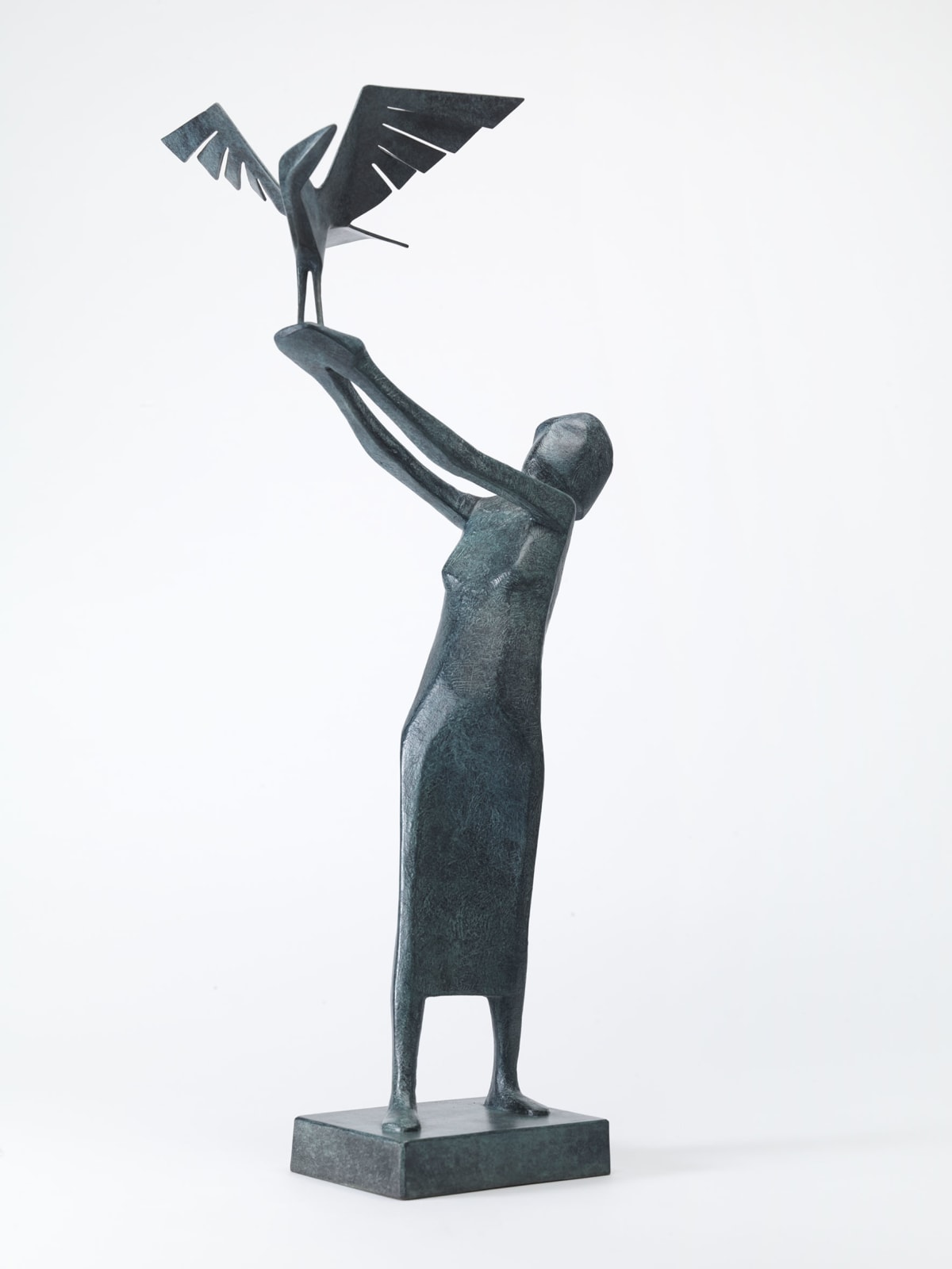 Terence Coventry, Woman Releasing Bird, 2014