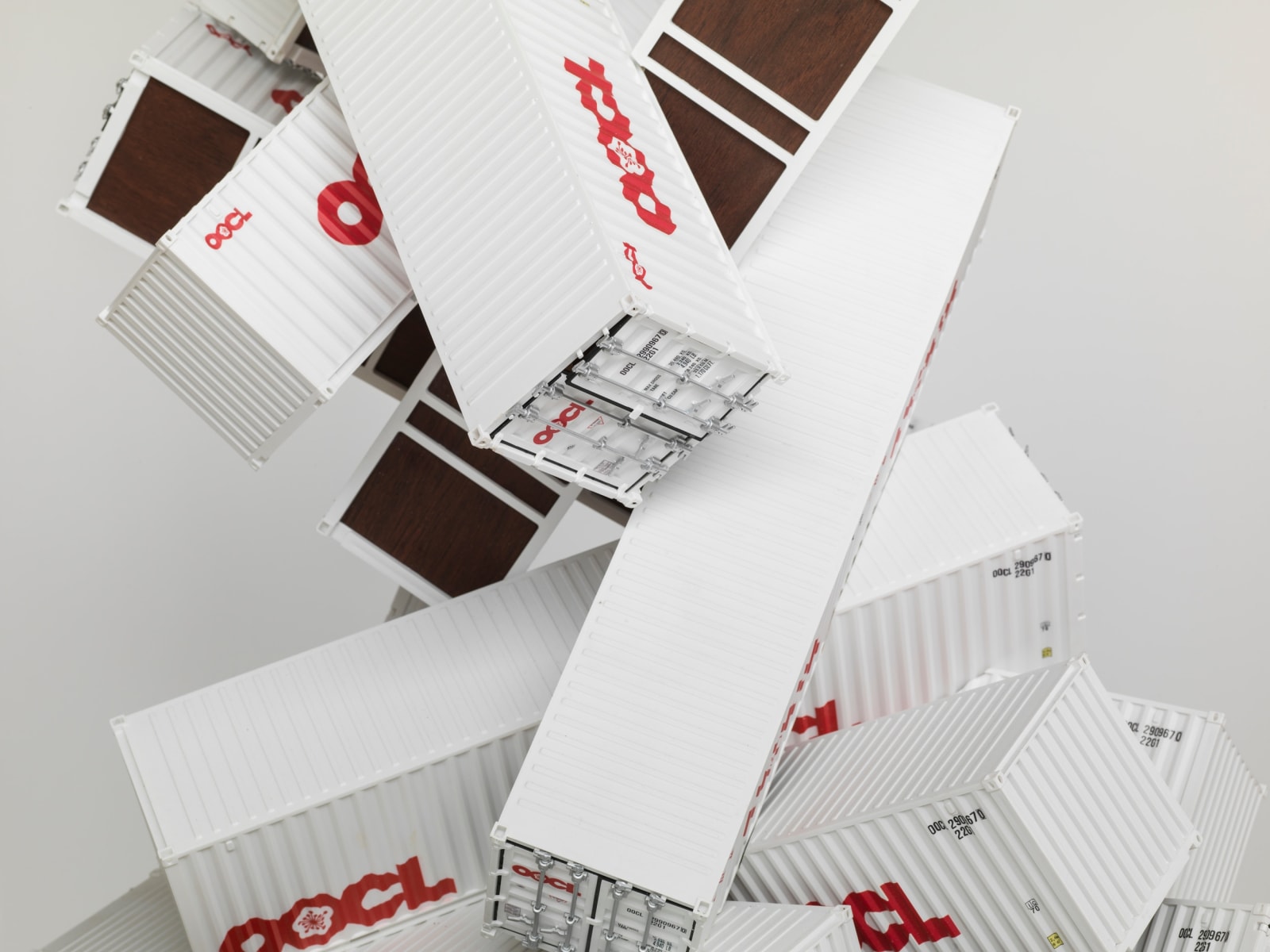 David Mach RA, Stack, Chiswick Roundabout Maquette, 2022