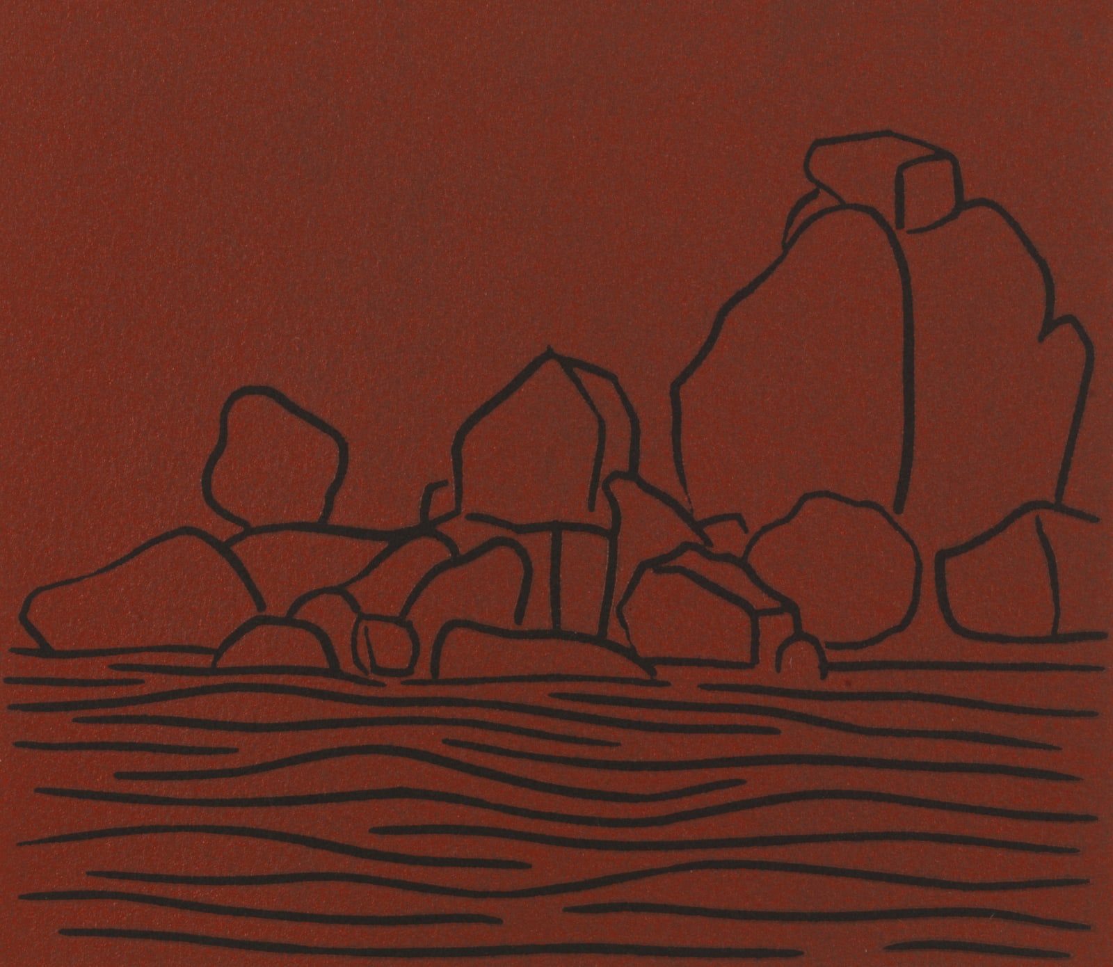 Peter Randall-Page RA, Lolui Rocks I, 2007