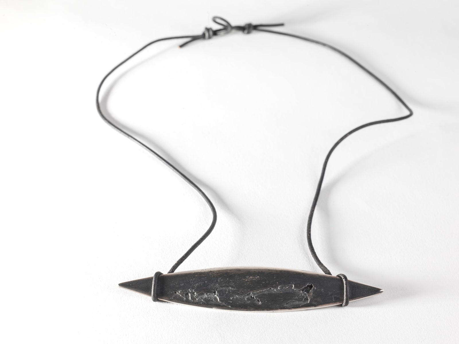Ann Christopher RA, White Lines (Necklace), 2013