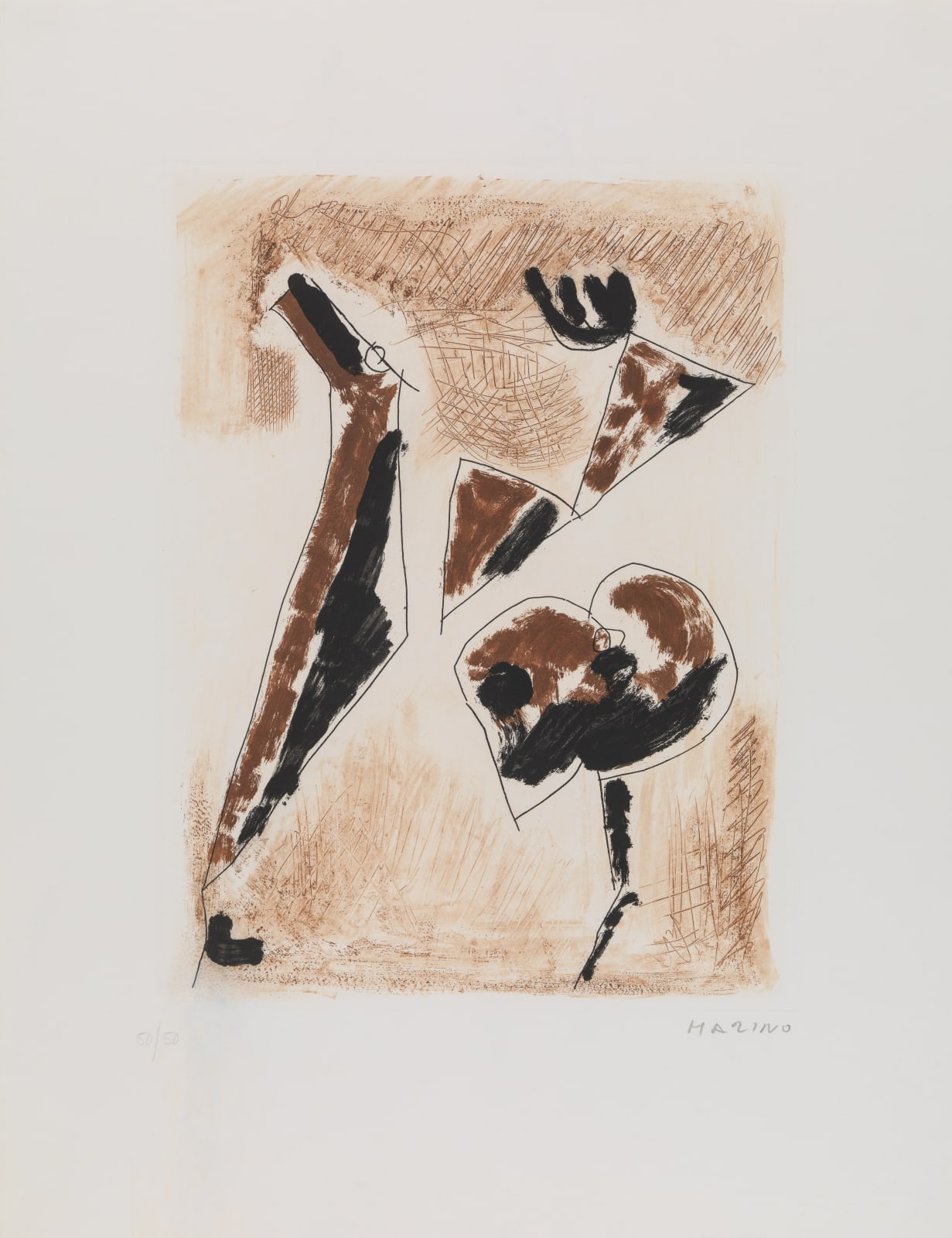 Marino Marini, Surviving Rider (Cavaliere Superstite), 1963