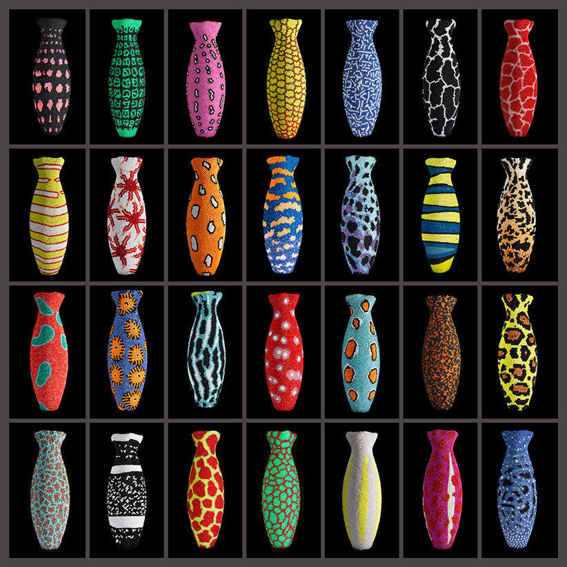 David Mach RA, All The Fish In The Sea, 2016
