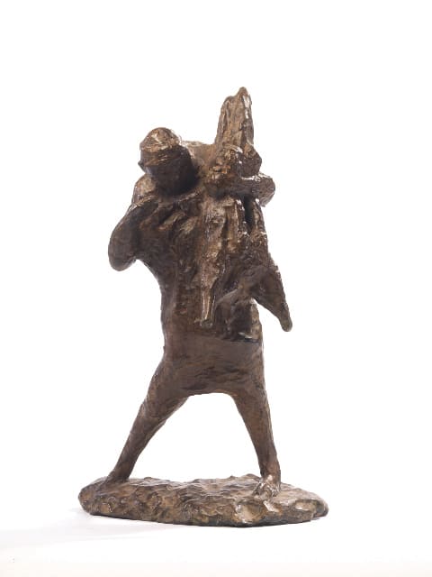 Ralph Brown, Man with Carcass, 1959