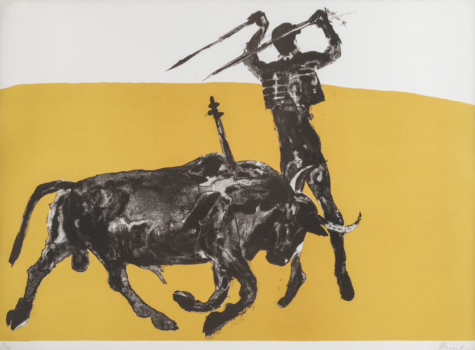 Elisabeth Frink, Corrida II, 1973