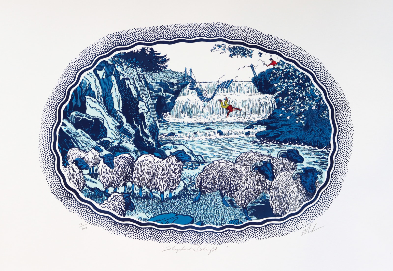 David Mach RA, Shepherd's Delight, 2022