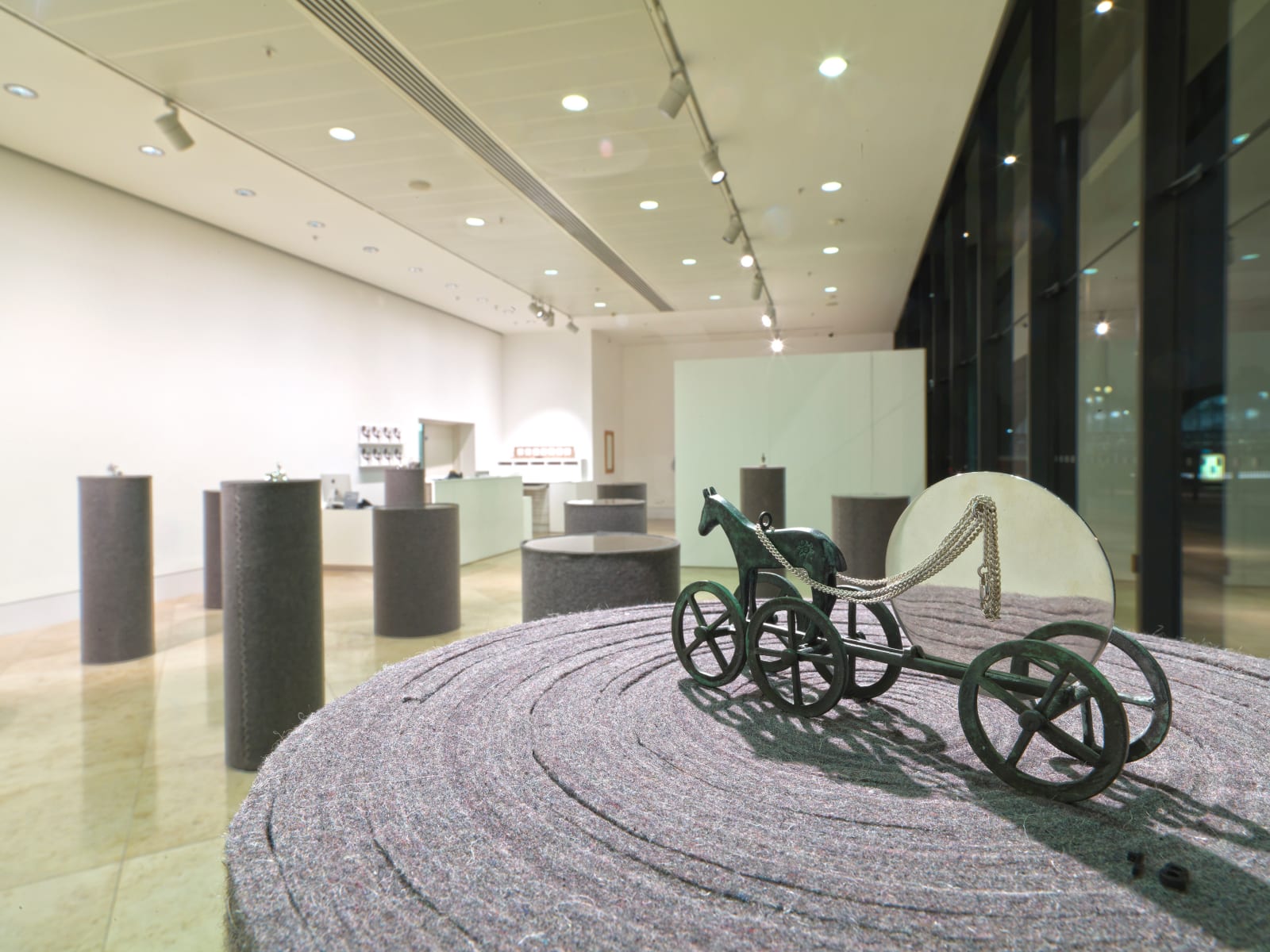 Lorraine Robbins, Celestial Chariot with two Pendants, 2014