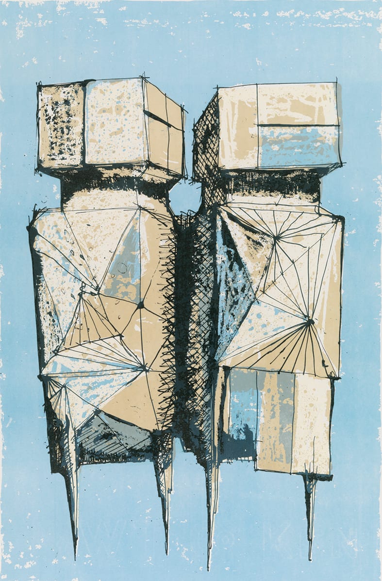 Lynn Chadwick, Blue Watchers, 1960