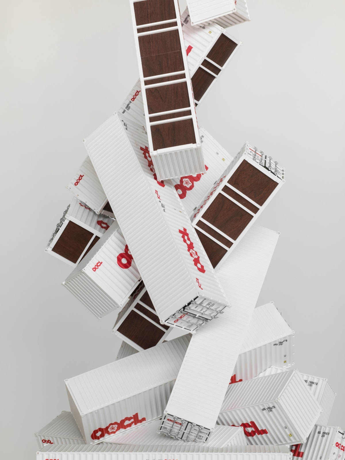 David Mach RA, Stack, Chiswick Roundabout Maquette, 2022