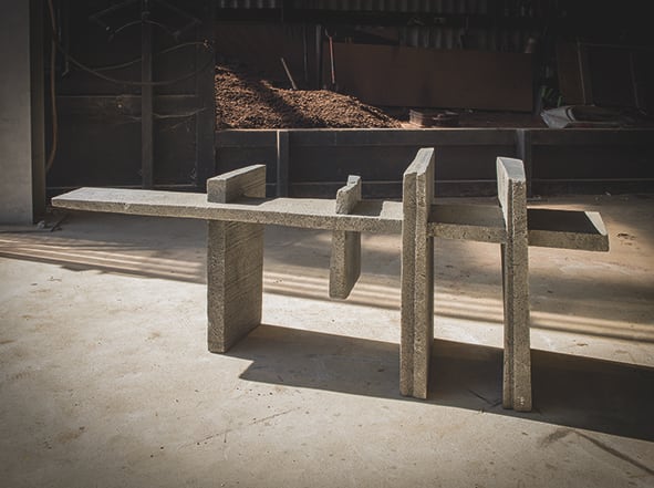 Geoffrey Clarke, 4 Slabs and Plane I, 1964