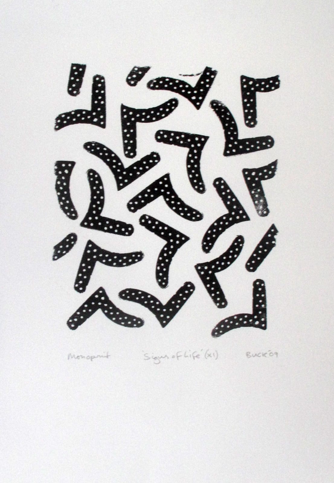 Jon Buck, 'Signs of Life' (xi), 2009