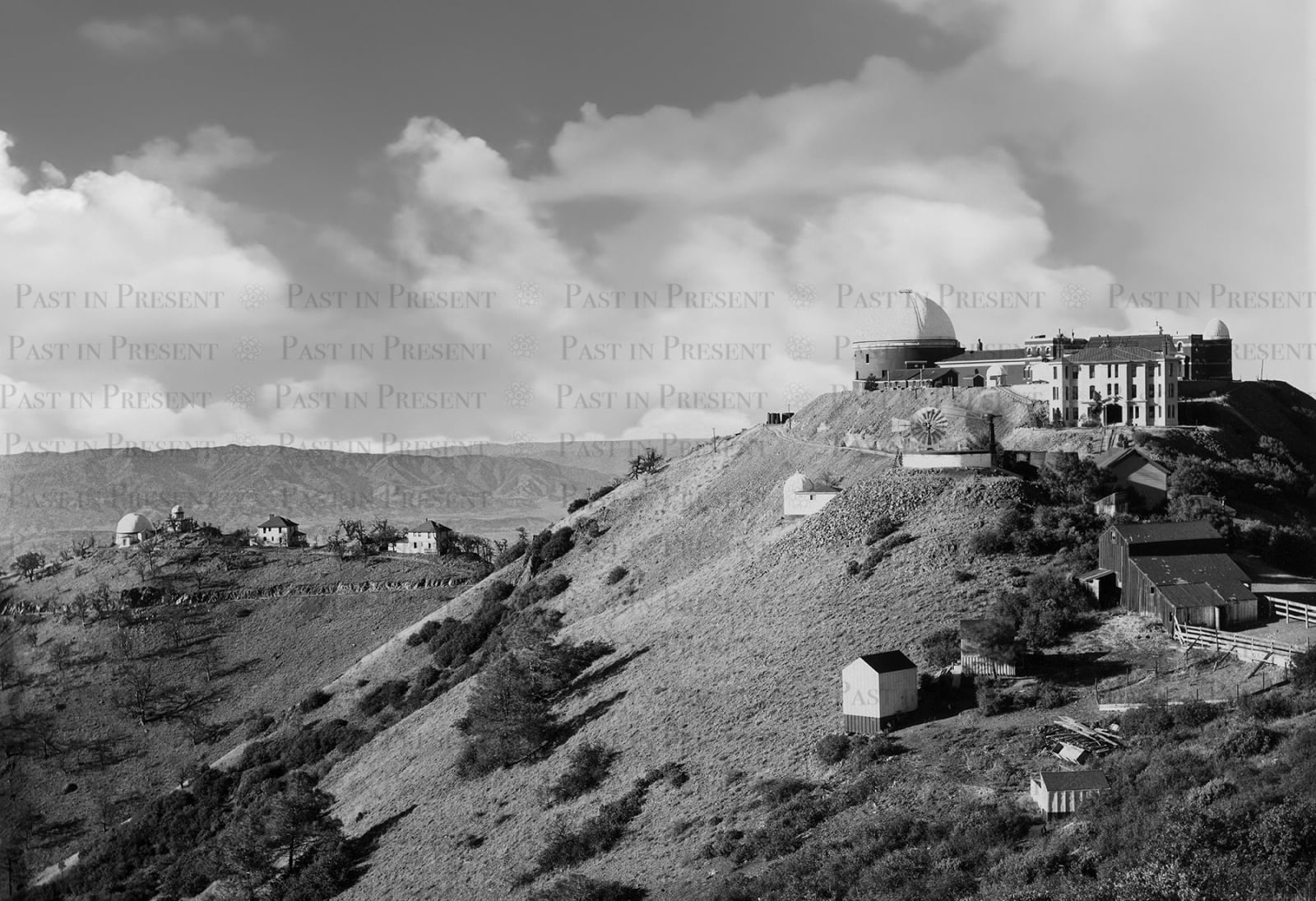 Mount Hamilton Lick Observatory - A Vision of 19th-Century Skywatching, c.1890s