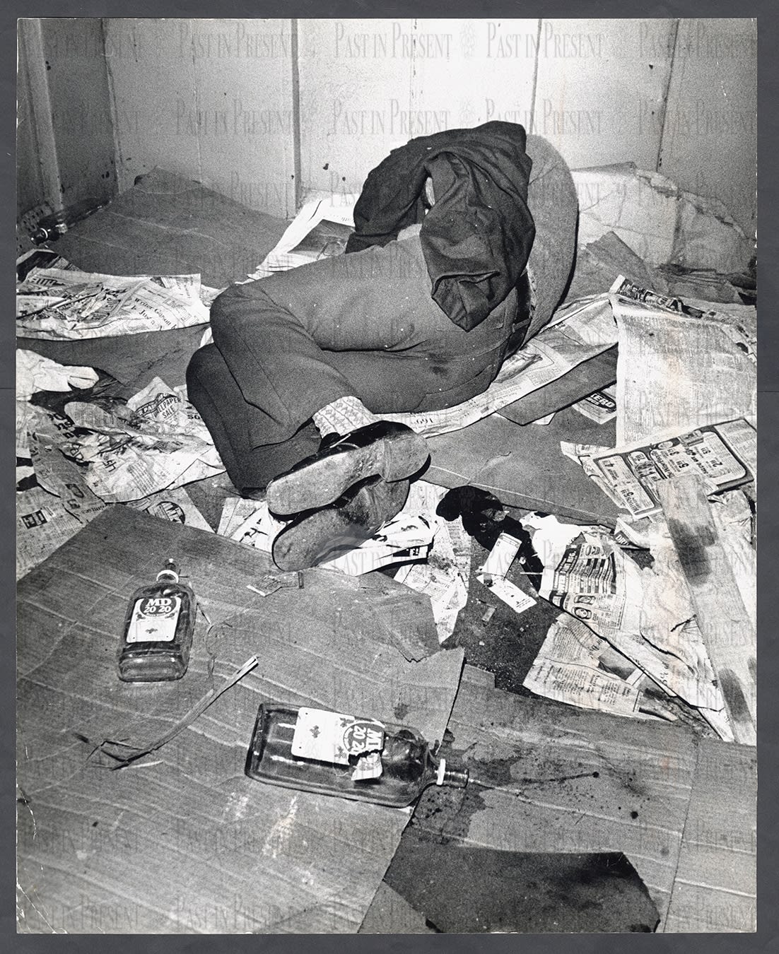 Albert Coya, “Discarded Lives: Homelessness and Isolation in Urban America” Miami, Florida — 1978, 1978