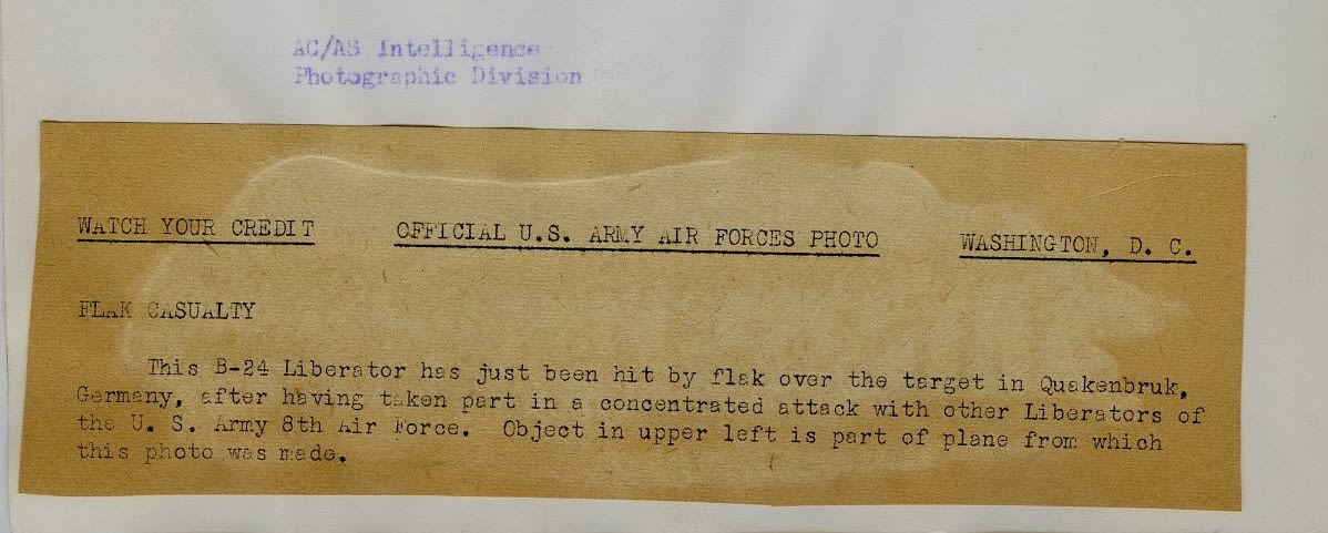 Clifford A. Stocking, “Flak Inferno: The Final Moments of ‘Little Warrior’ Over Fallersleben, June 29, 1944”, 1944