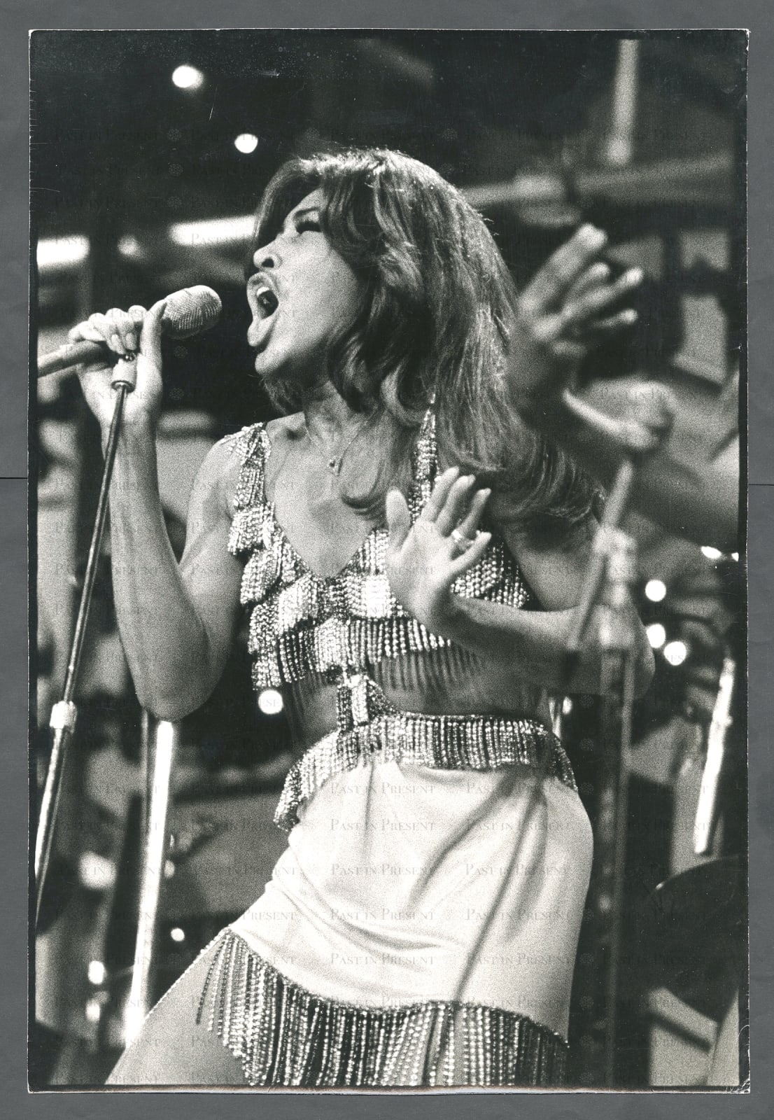 Peter Beard, Tina Turner in Full Voltage – Schaefer Music Festival, Central Park, NYC 1971 (Peter Beard / Terry Southern Collection), 1971