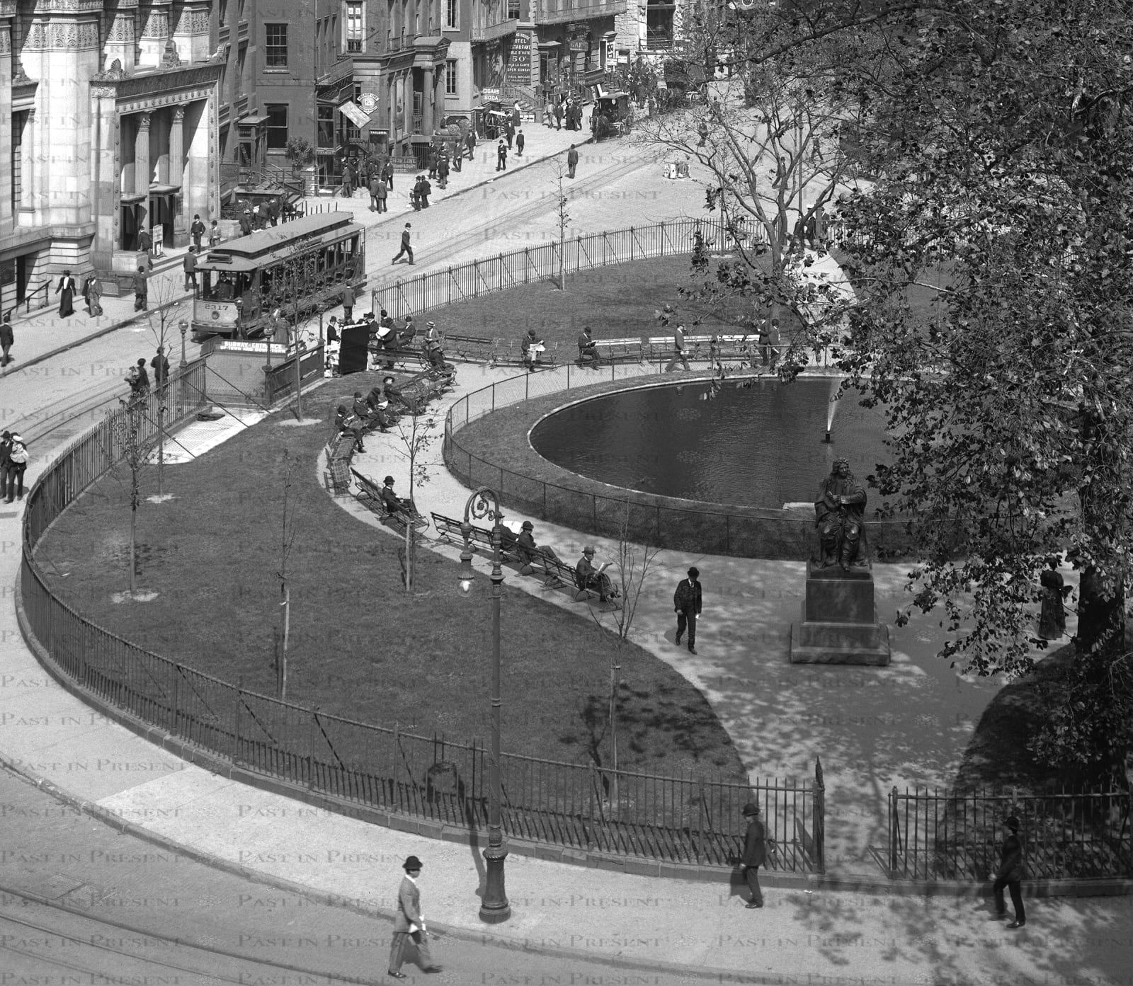 “Gateway to the Atlantic: North German Lloyd Building and Bowling Green, New York City , 1906”, 1906
