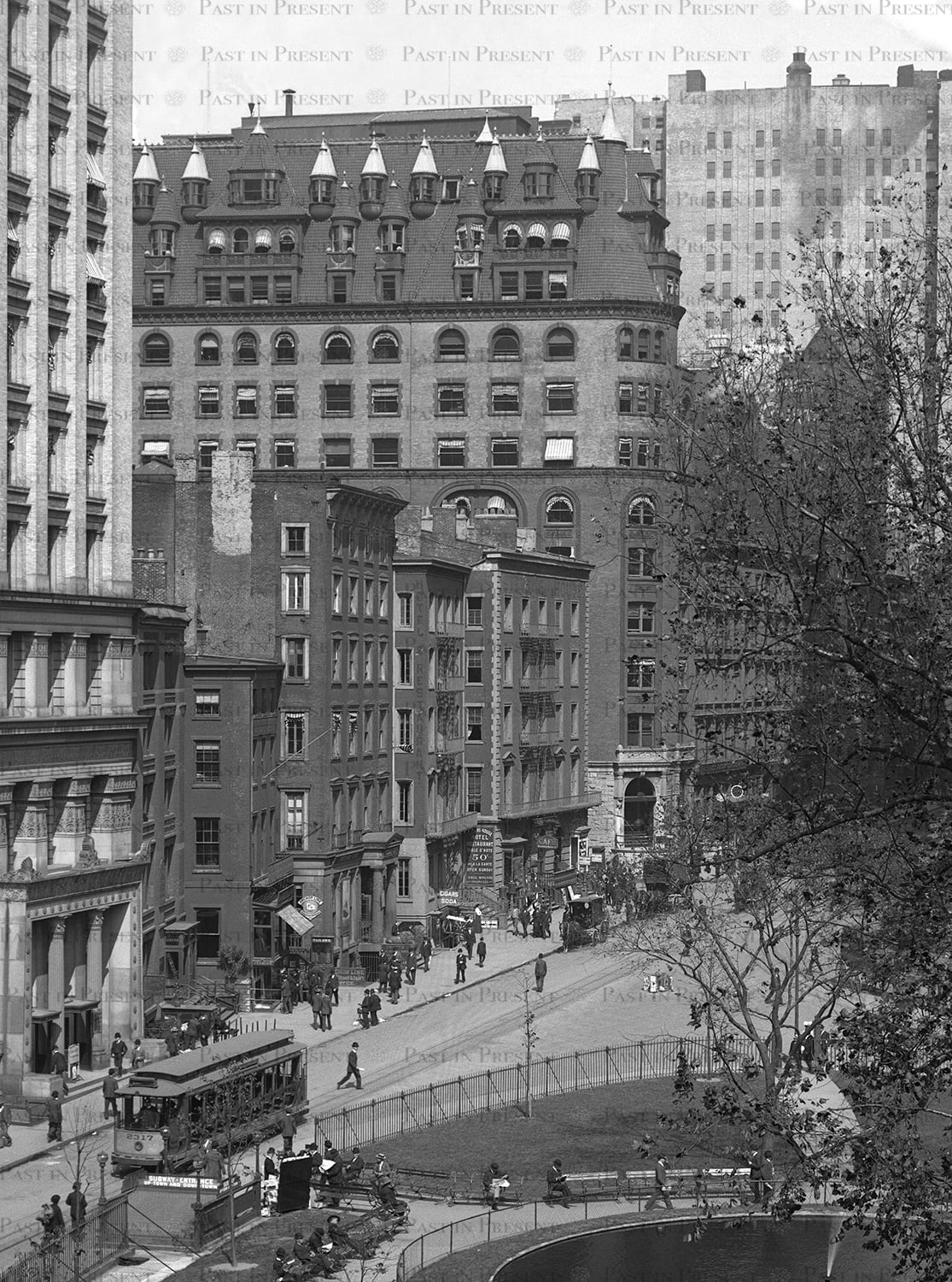 “Gateway to the Atlantic: North German Lloyd Building and Bowling Green, New York City , 1906”, 1906