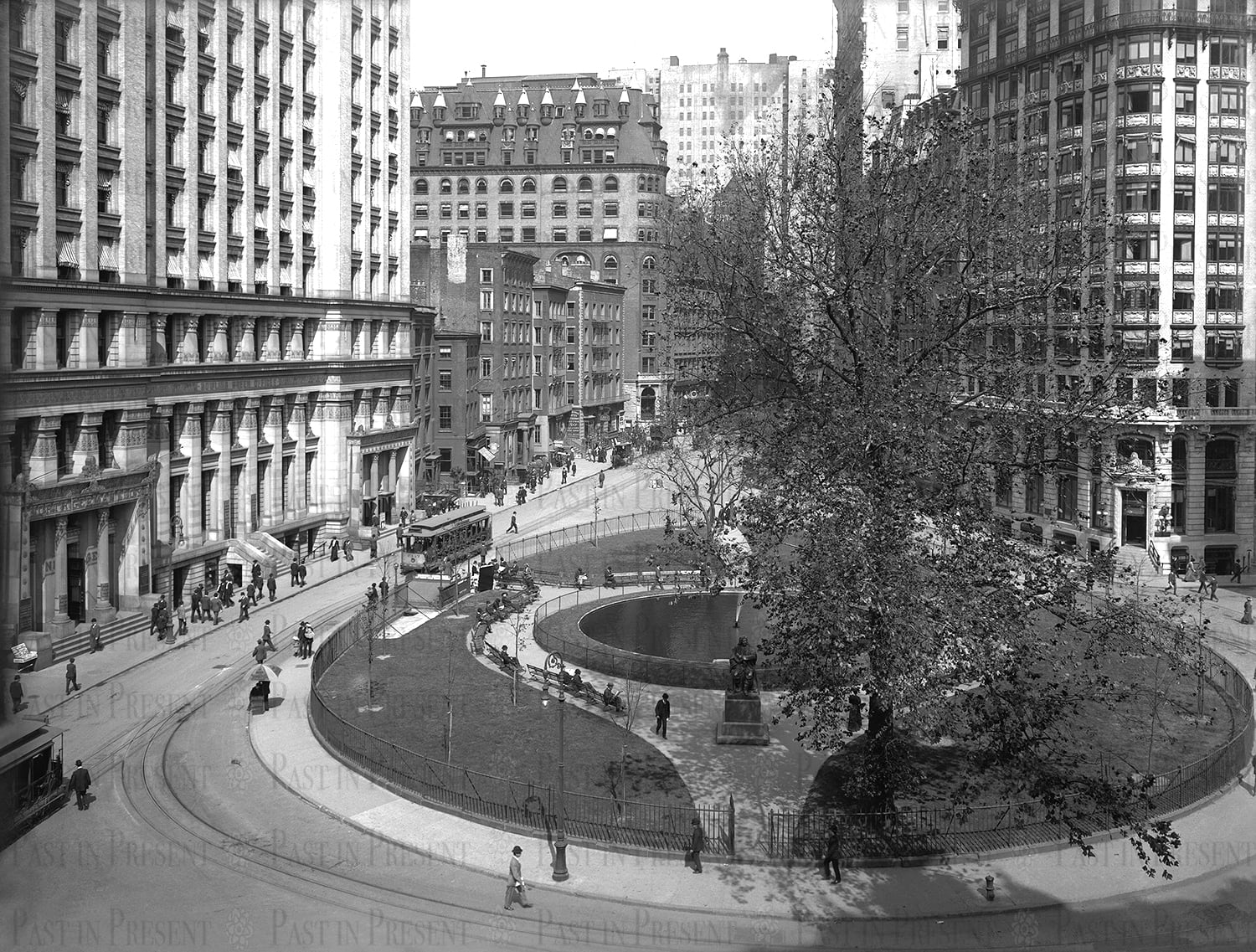“Gateway to the Atlantic: North German Lloyd Building and Bowling Green, New York City , 1906”, 1906