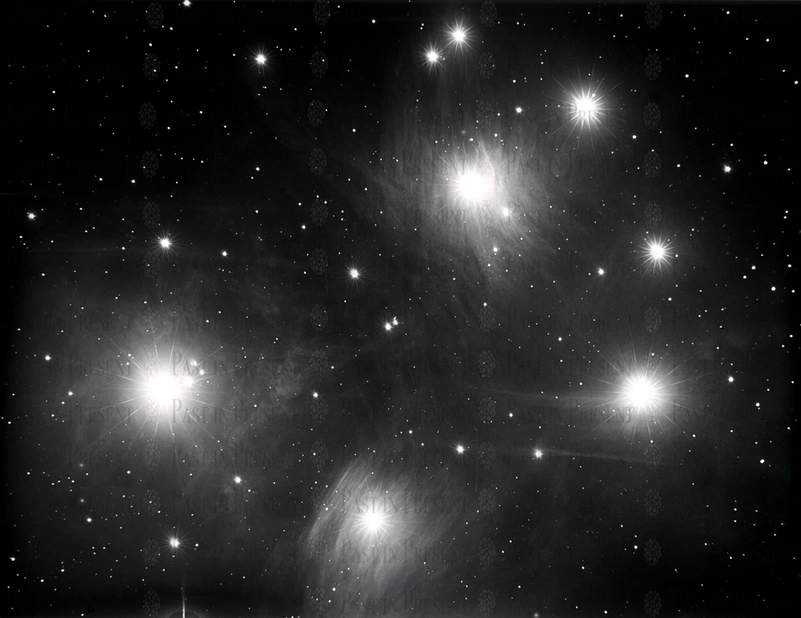 The Pleiades in Taurus - Mystical Star Cluster, December 28, 1899., 1899