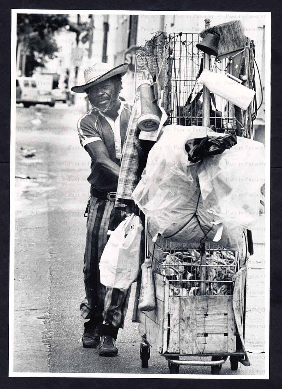 Randy Bazemore, “Everything He Owns: Jimmy Ford in the Alleys of Miami Beach” Miami Beach, Florida — January 10, 1988, 1988