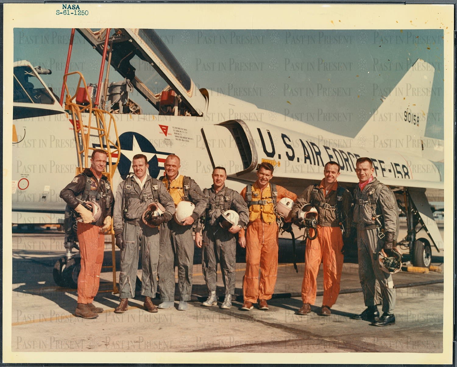 NASA, PROJECT MERCURY, 1961 — “THE ORIGINAL MERCURY 7”, 1961