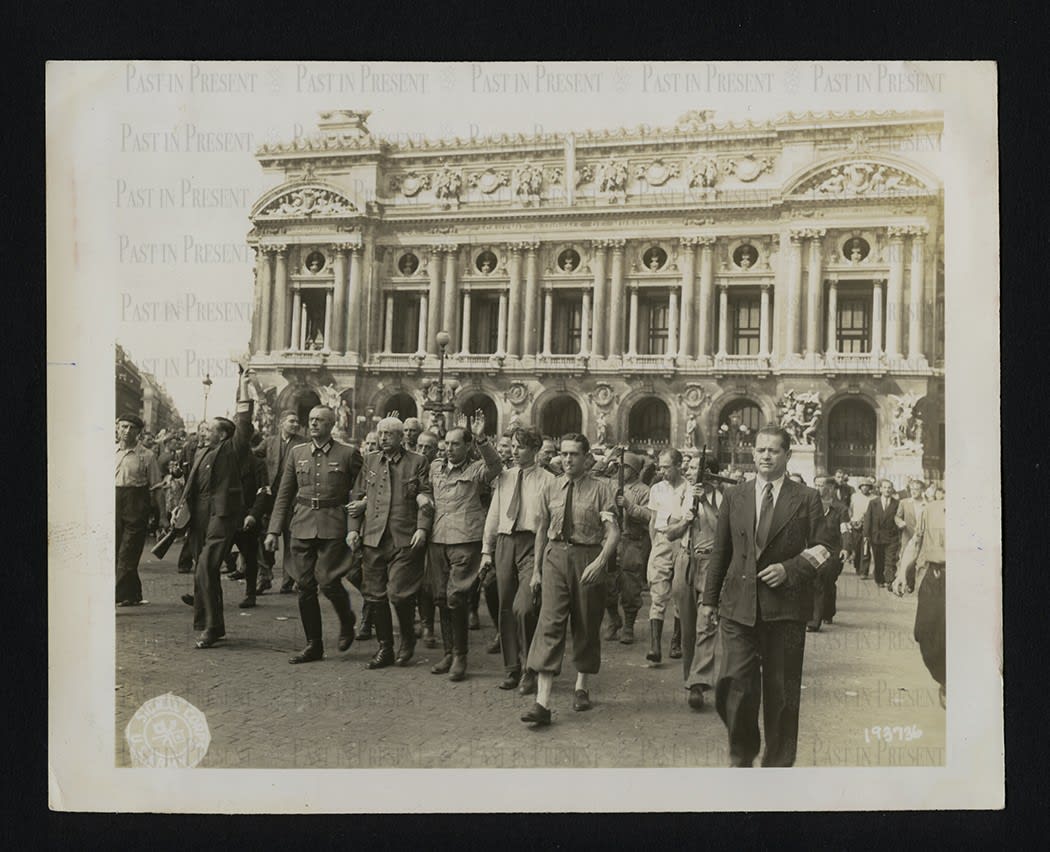 “Liberation and Reckoning: Captured German Officers by French Resistance, Paris August 1944", 1944