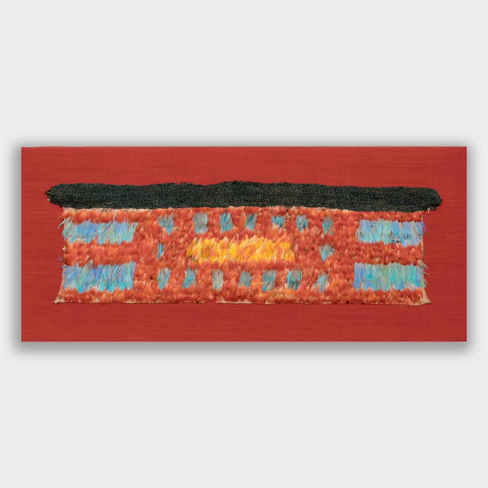 Nazca Culture, Abstract Feather Panel (related examples in the Albers' Foundation), Circa. 500AD