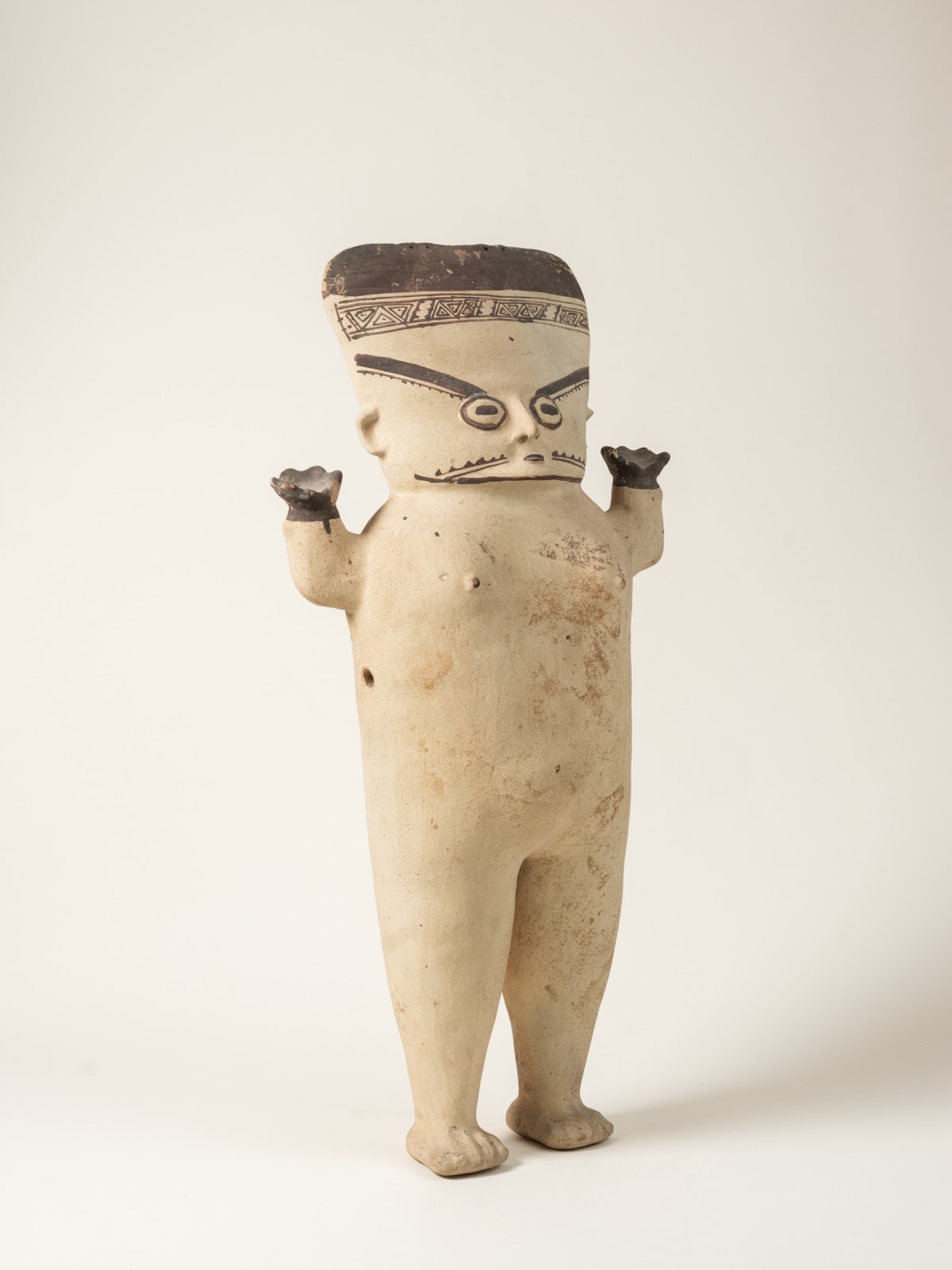 Chancay Culture, A Chancay Standing Female (chuchimilco), Circa. 1200 AD