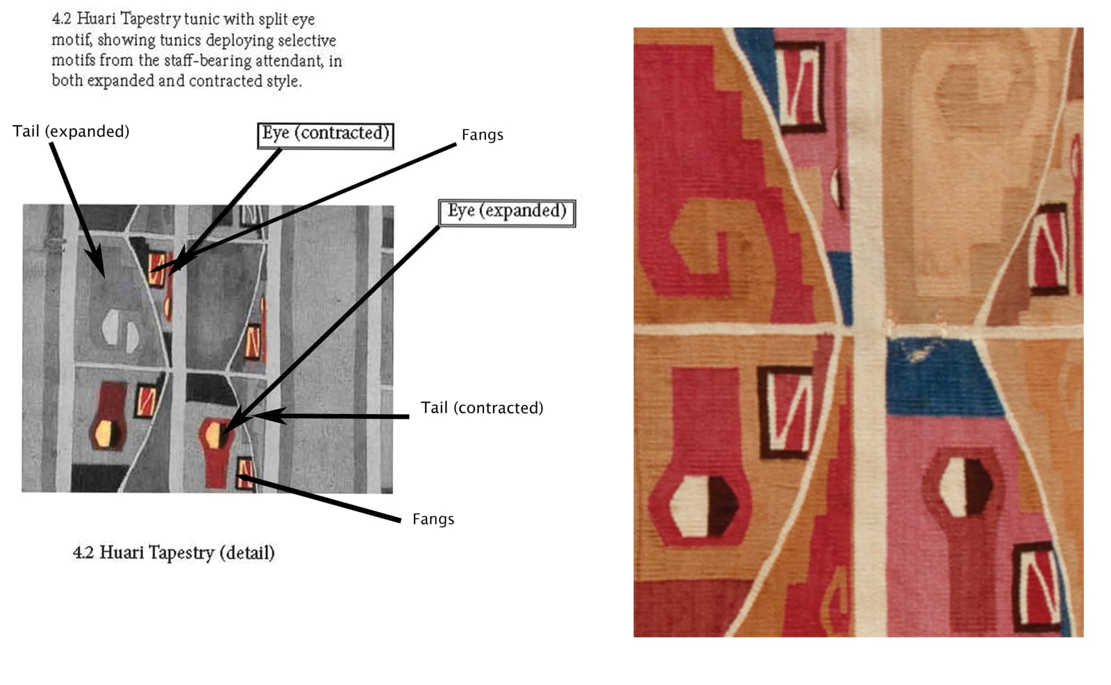 Huari Culture, Stylised Huari Tunic, Circa. 800AD