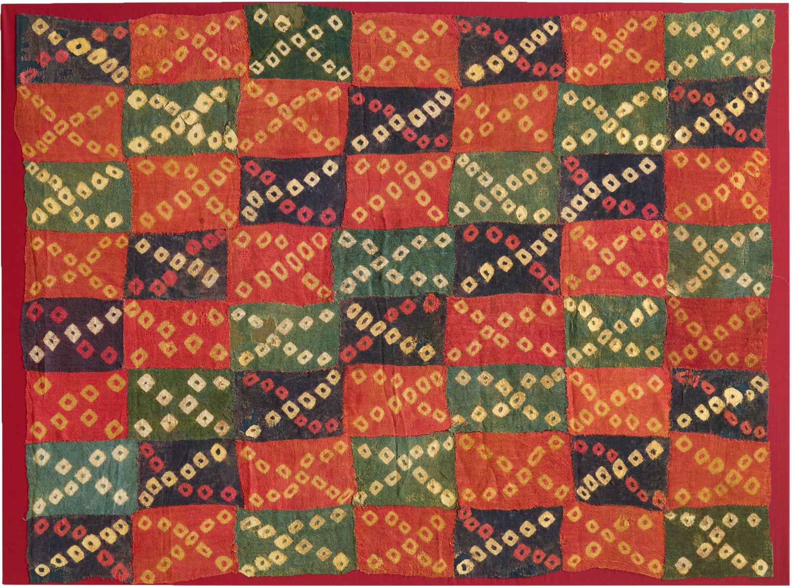 Huari Culture, Tie Dye Tunic, Circa. 800AD