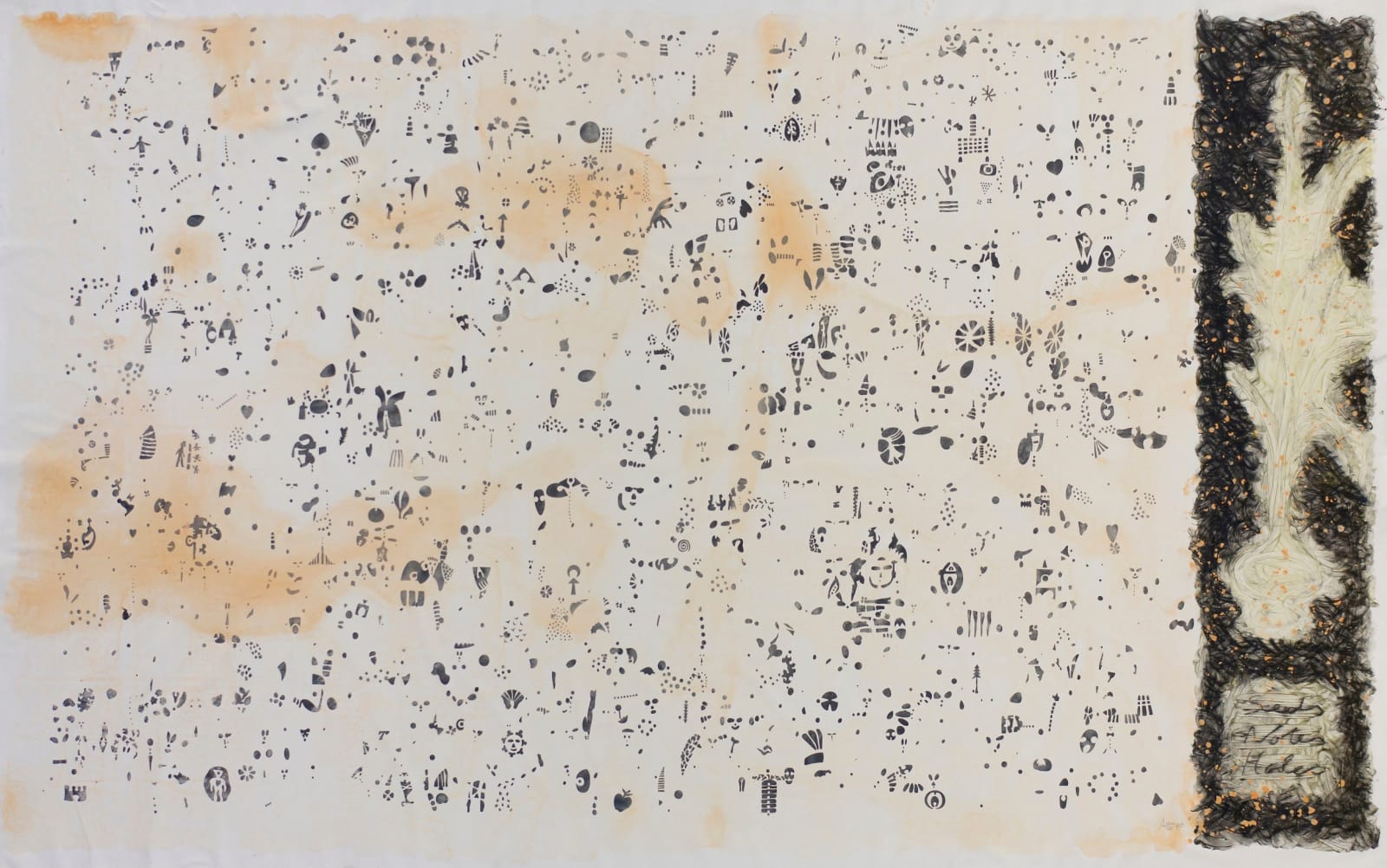 Nadim Karam, Seeds, Nodes, Holes, 2021
