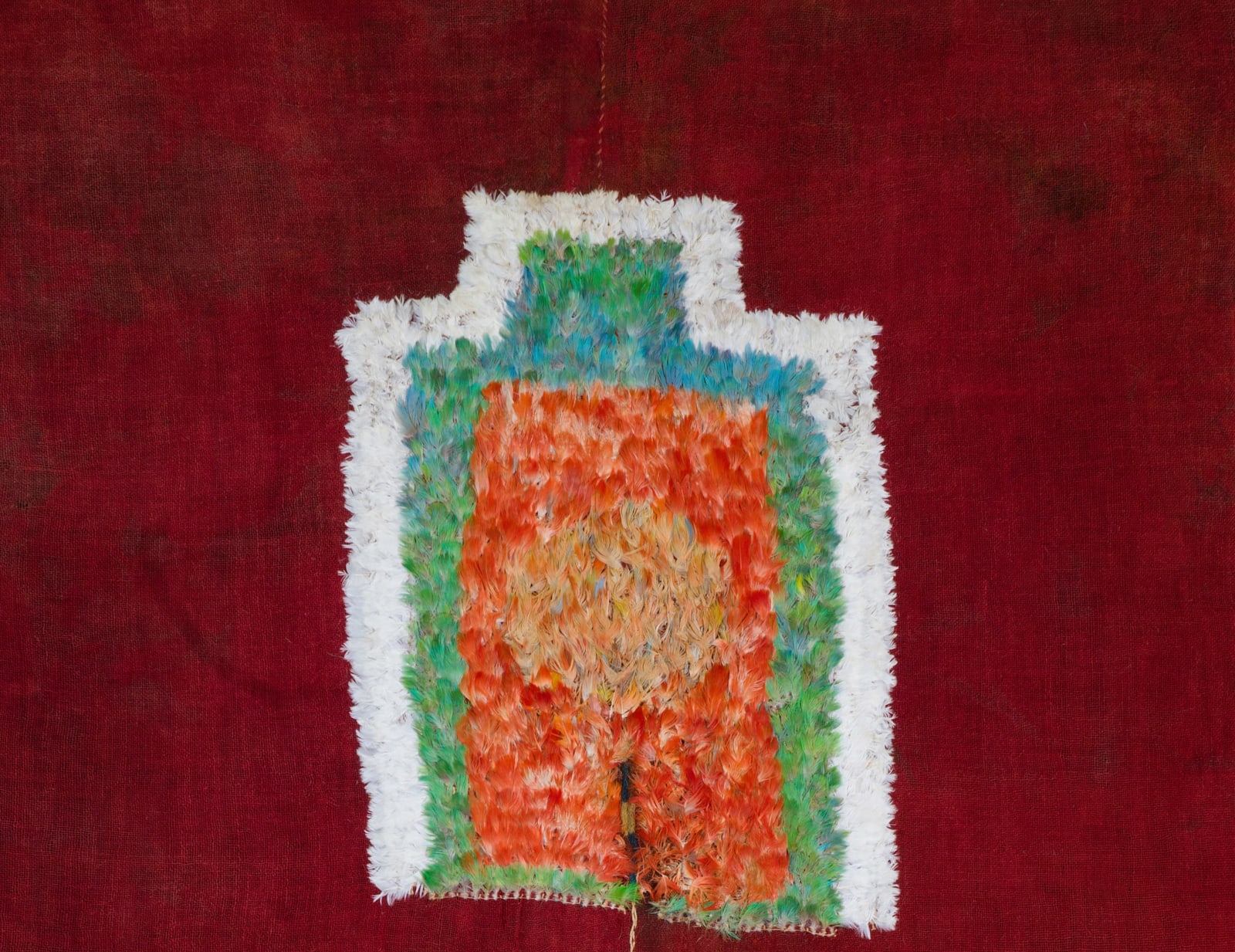 Nazca Culture, Complete Feather Tunic, Circa. 100 BC - 50 AD